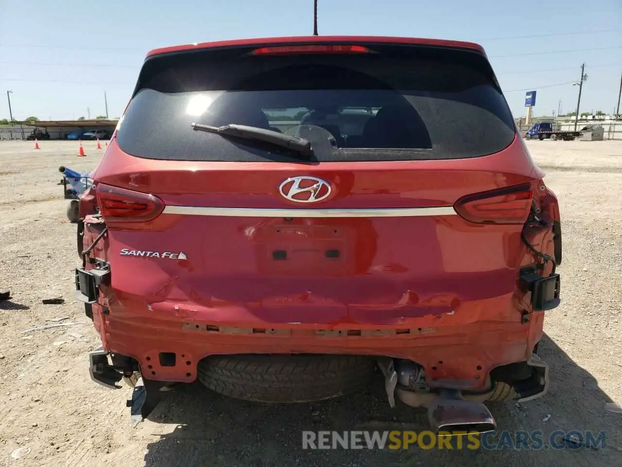 6 Photograph of a damaged car 5NMS23ADXKH077886 HYUNDAI SANTA FE 2019
