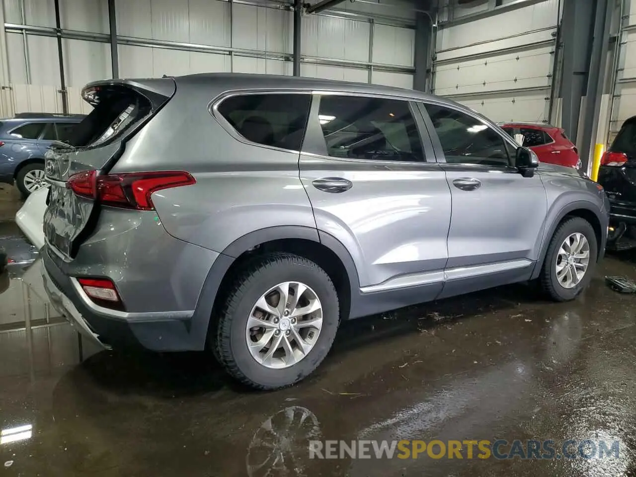 3 Photograph of a damaged car 5NMS2CAD0KH072115 HYUNDAI SANTA FE 2019