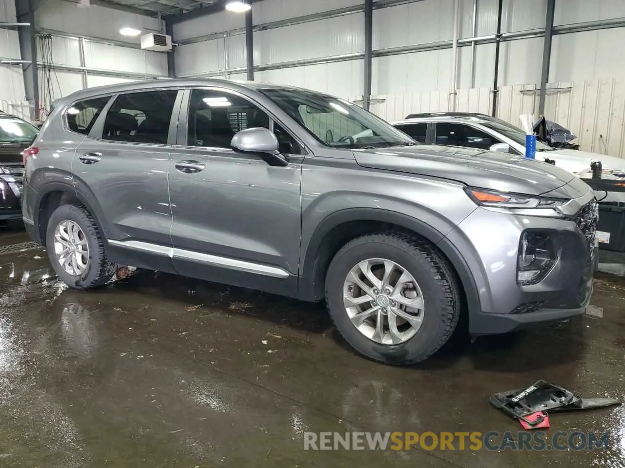4 Photograph of a damaged car 5NMS2CAD0KH072115 HYUNDAI SANTA FE 2019