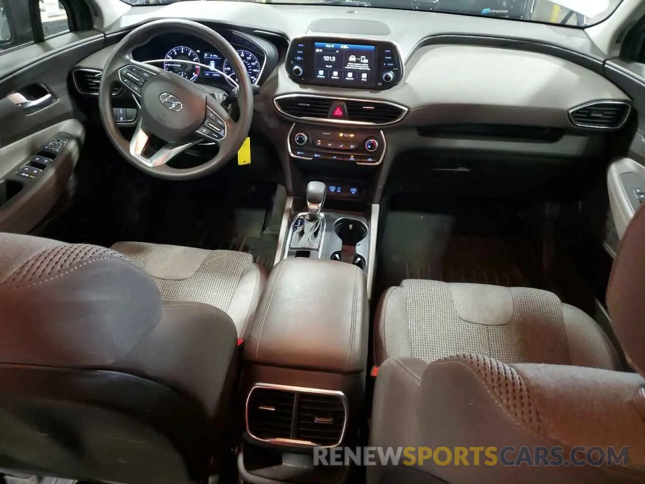 8 Photograph of a damaged car 5NMS2CAD0KH072115 HYUNDAI SANTA FE 2019