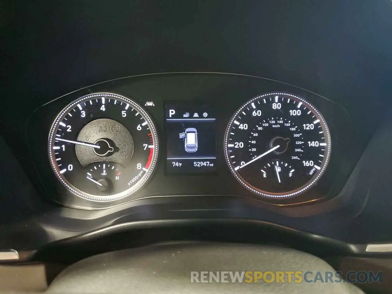 9 Photograph of a damaged car 5NMS2CAD0KH072115 HYUNDAI SANTA FE 2019