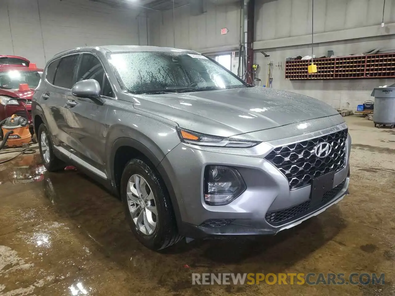 4 Photograph of a damaged car 5NMS2CAD0KH095412 HYUNDAI SANTA FE 2019