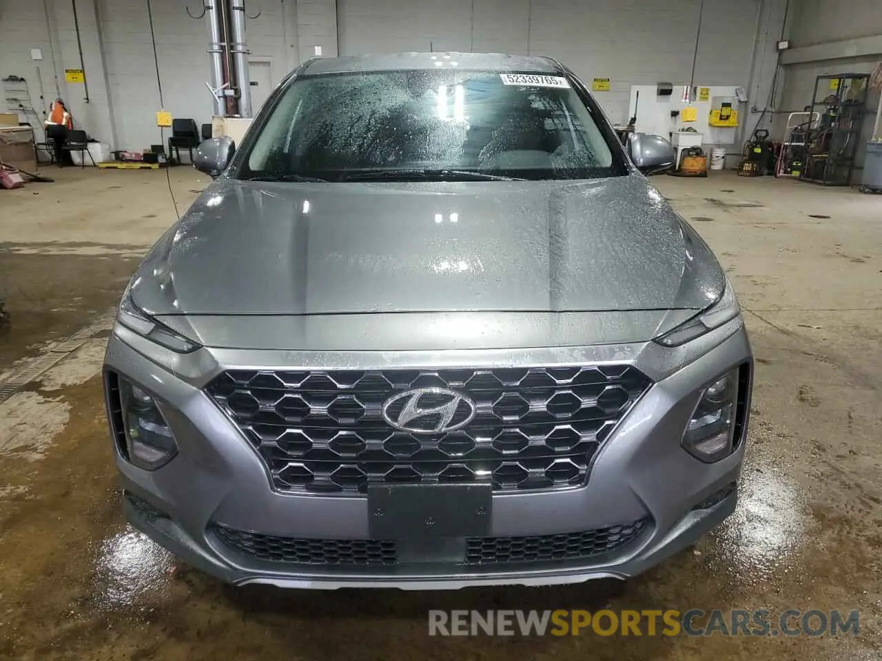 5 Photograph of a damaged car 5NMS2CAD0KH095412 HYUNDAI SANTA FE 2019