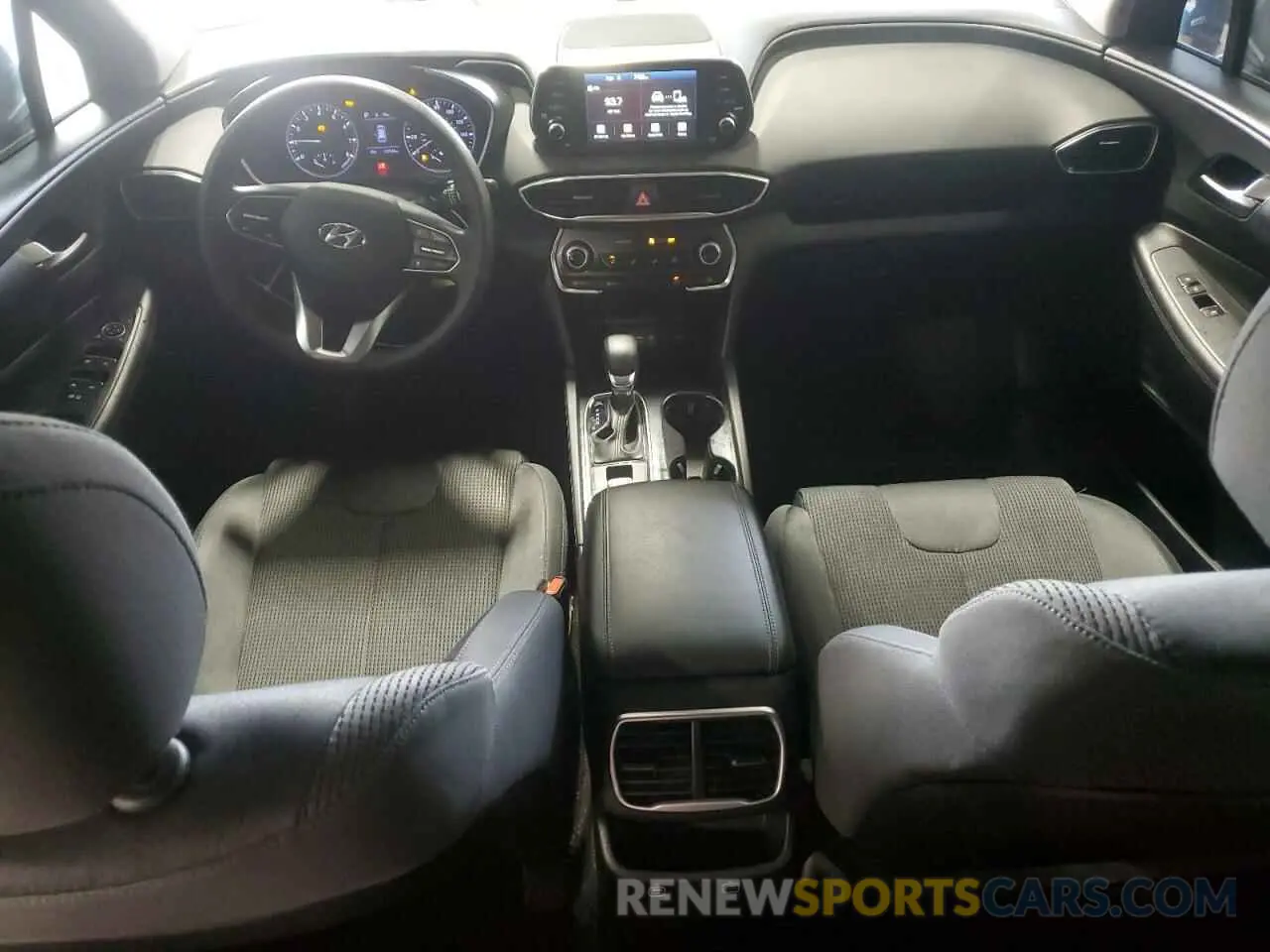 8 Photograph of a damaged car 5NMS2CAD0KH095412 HYUNDAI SANTA FE 2019
