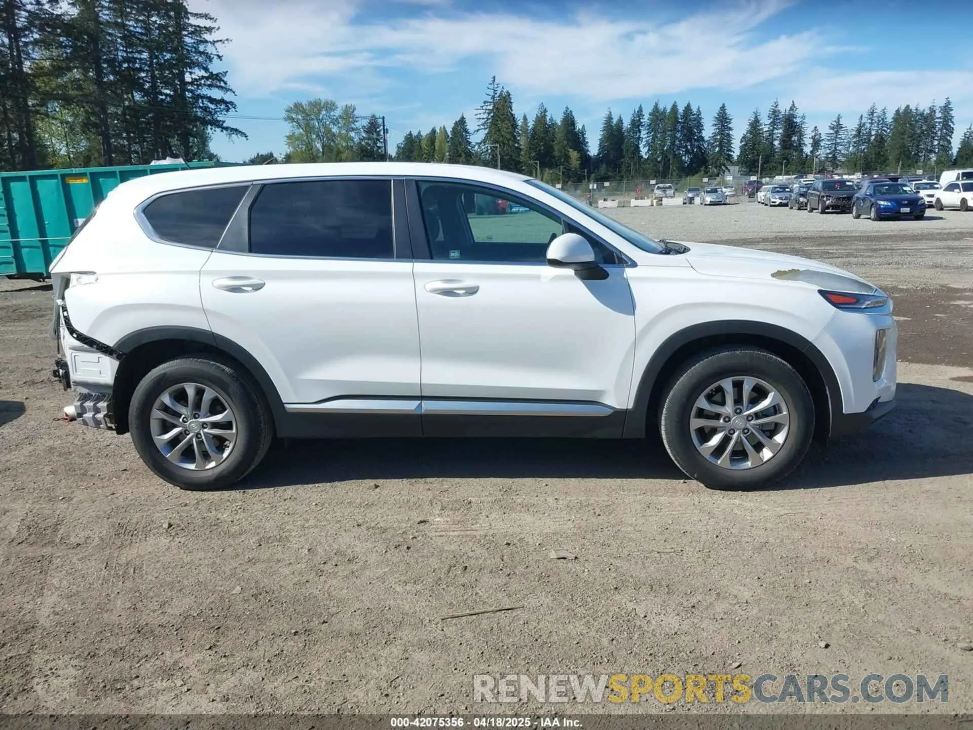 14 Photograph of a damaged car 5NMS2CAD0KH098259 HYUNDAI SANTA FE 2019