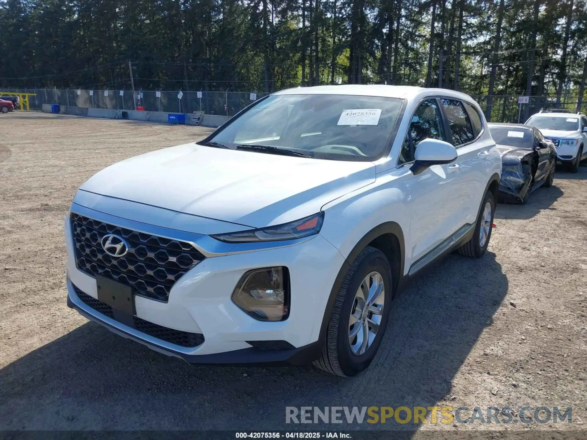 2 Photograph of a damaged car 5NMS2CAD0KH098259 HYUNDAI SANTA FE 2019