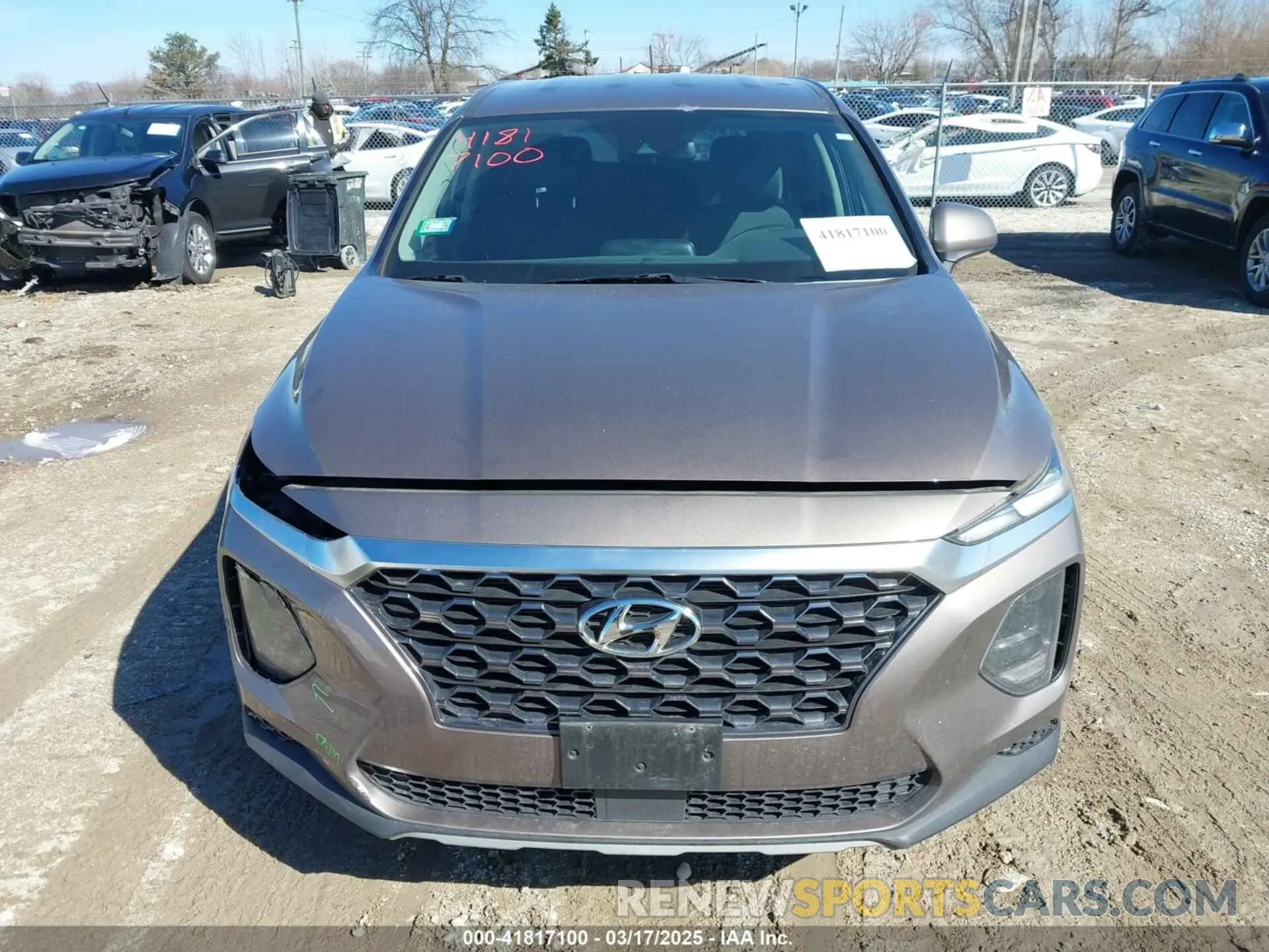 13 Photograph of a damaged car 5NMS2CAD0KH117649 HYUNDAI SANTA FE 2019