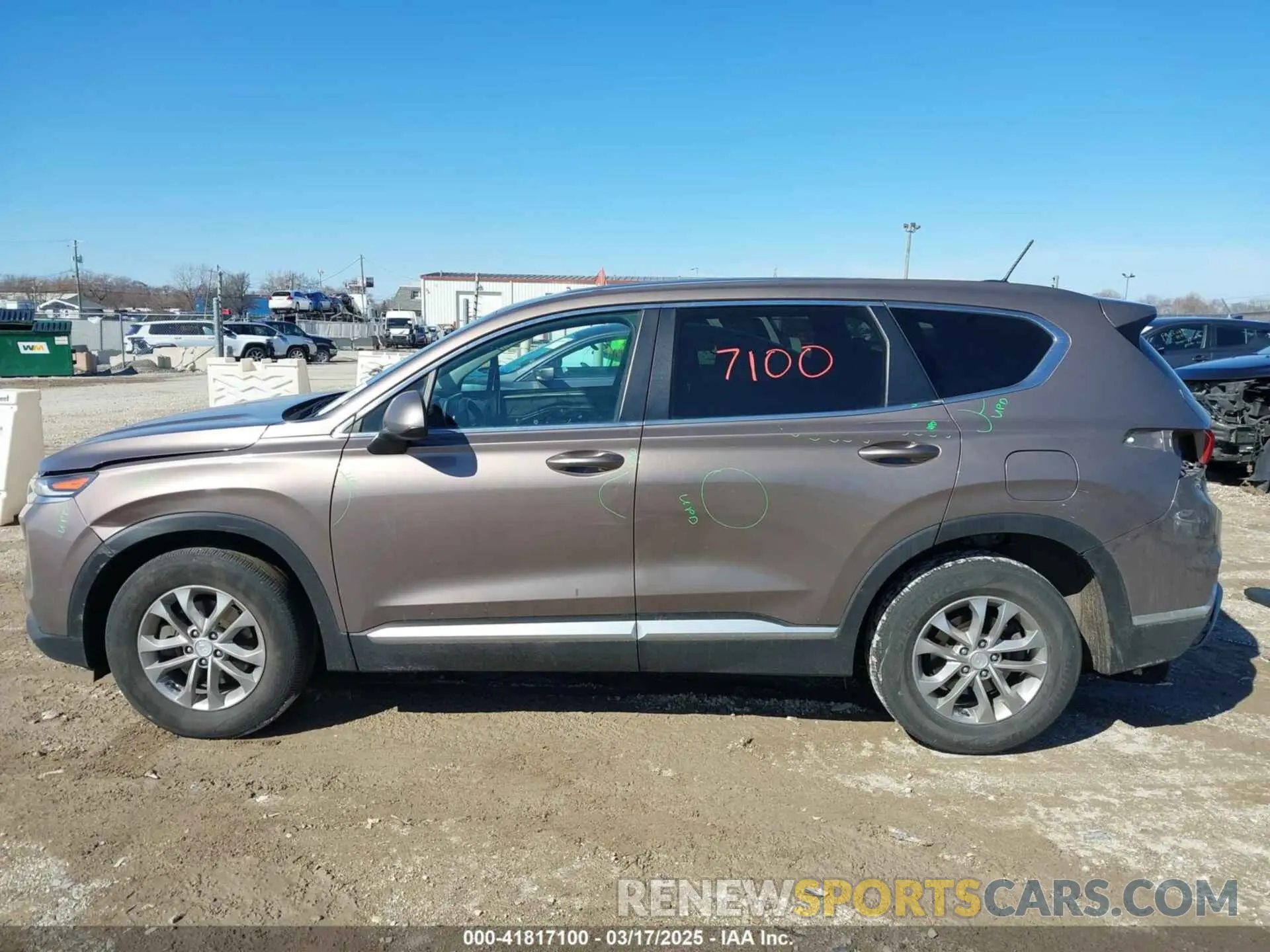 15 Photograph of a damaged car 5NMS2CAD0KH117649 HYUNDAI SANTA FE 2019