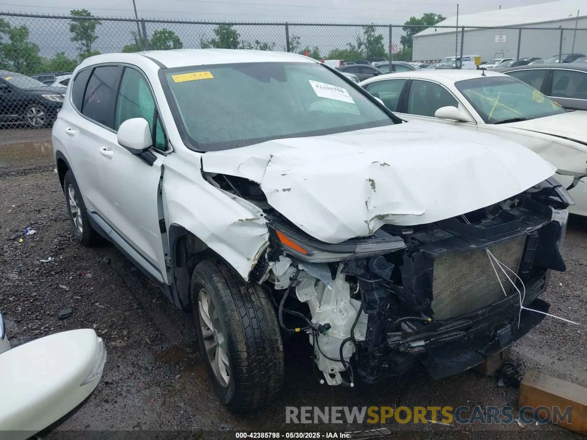 1 Photograph of a damaged car 5NMS2CAD1KH032805 HYUNDAI SANTA FE 2019