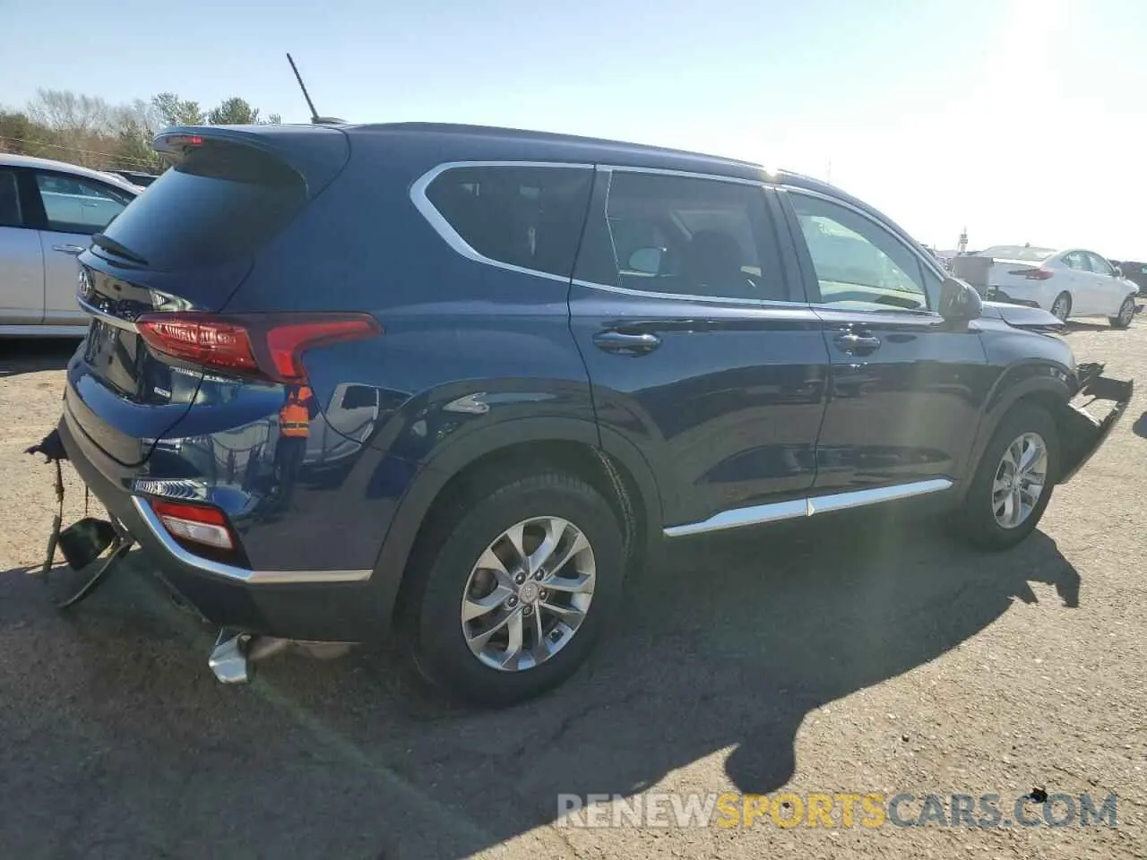 3 Photograph of a damaged car 5NMS2CAD1KH034361 HYUNDAI SANTA FE 2019