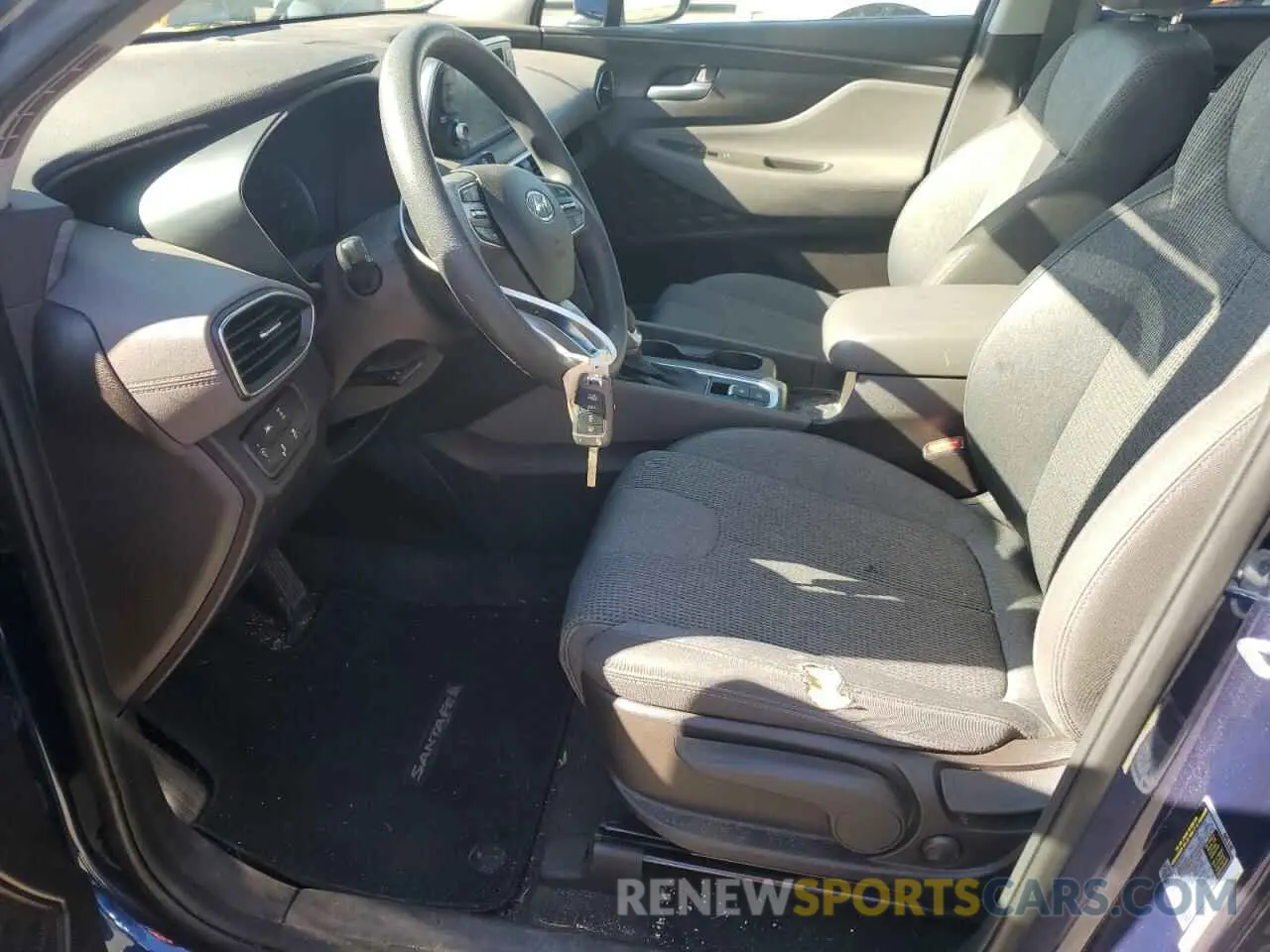 7 Photograph of a damaged car 5NMS2CAD1KH034361 HYUNDAI SANTA FE 2019