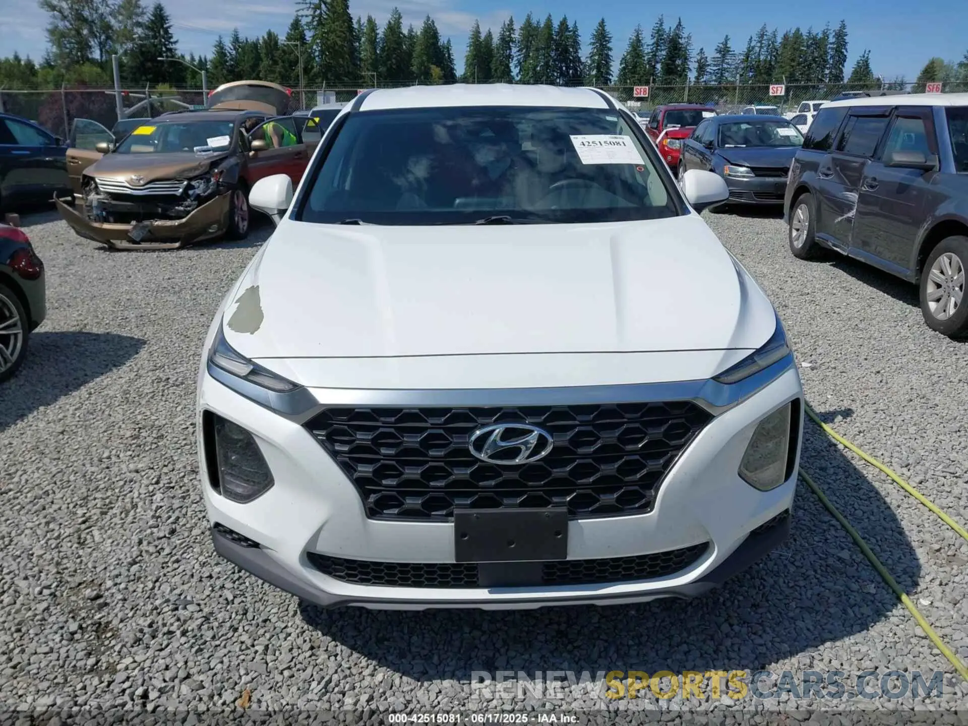 13 Photograph of a damaged car 5NMS2CAD1KH121306 HYUNDAI SANTA FE 2019