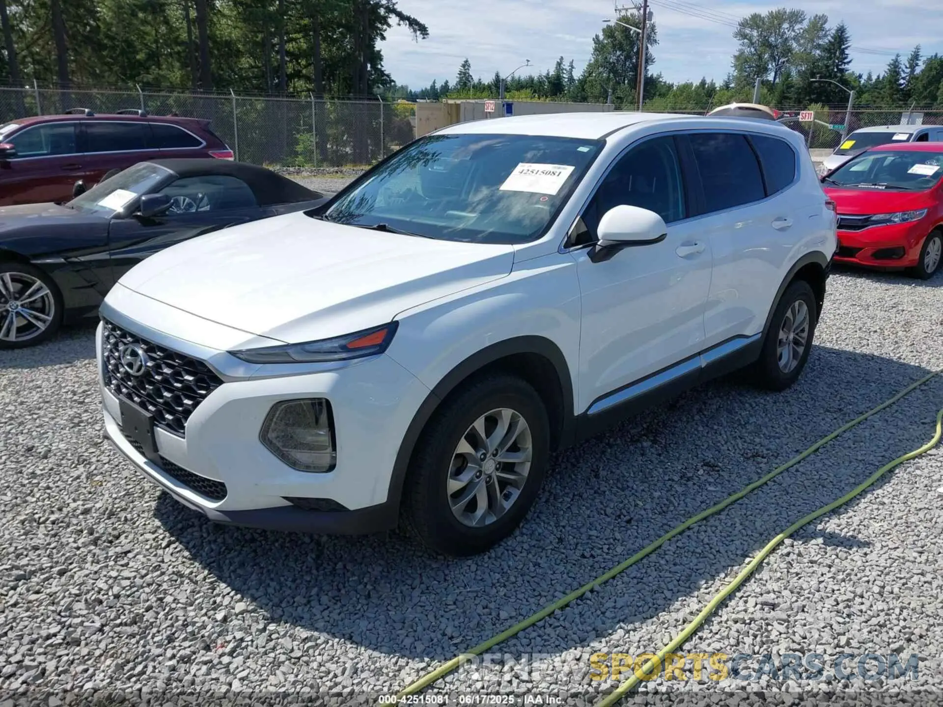 2 Photograph of a damaged car 5NMS2CAD1KH121306 HYUNDAI SANTA FE 2019