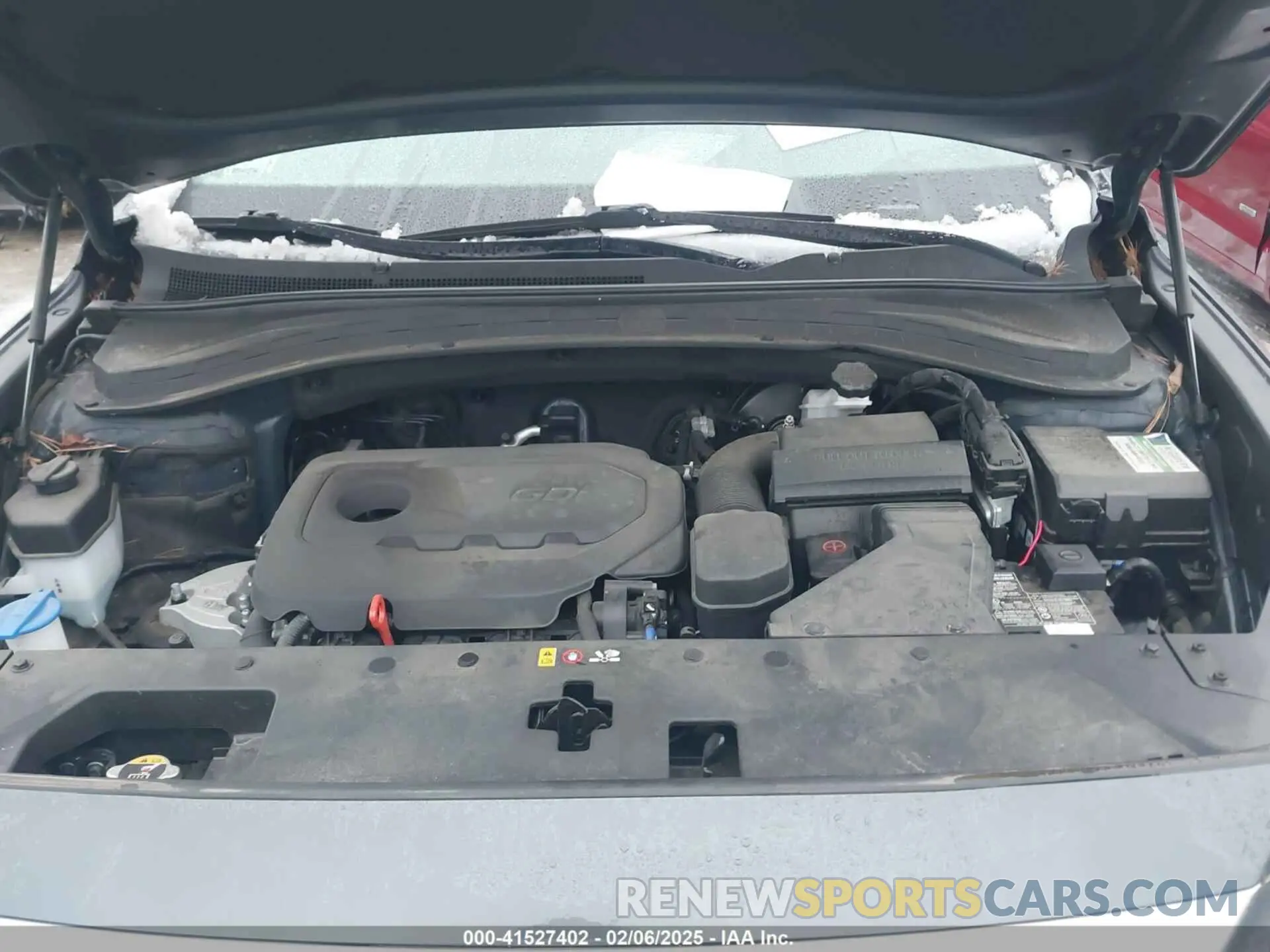 10 Photograph of a damaged car 5NMS2CAD2KH066168 HYUNDAI SANTA FE 2019