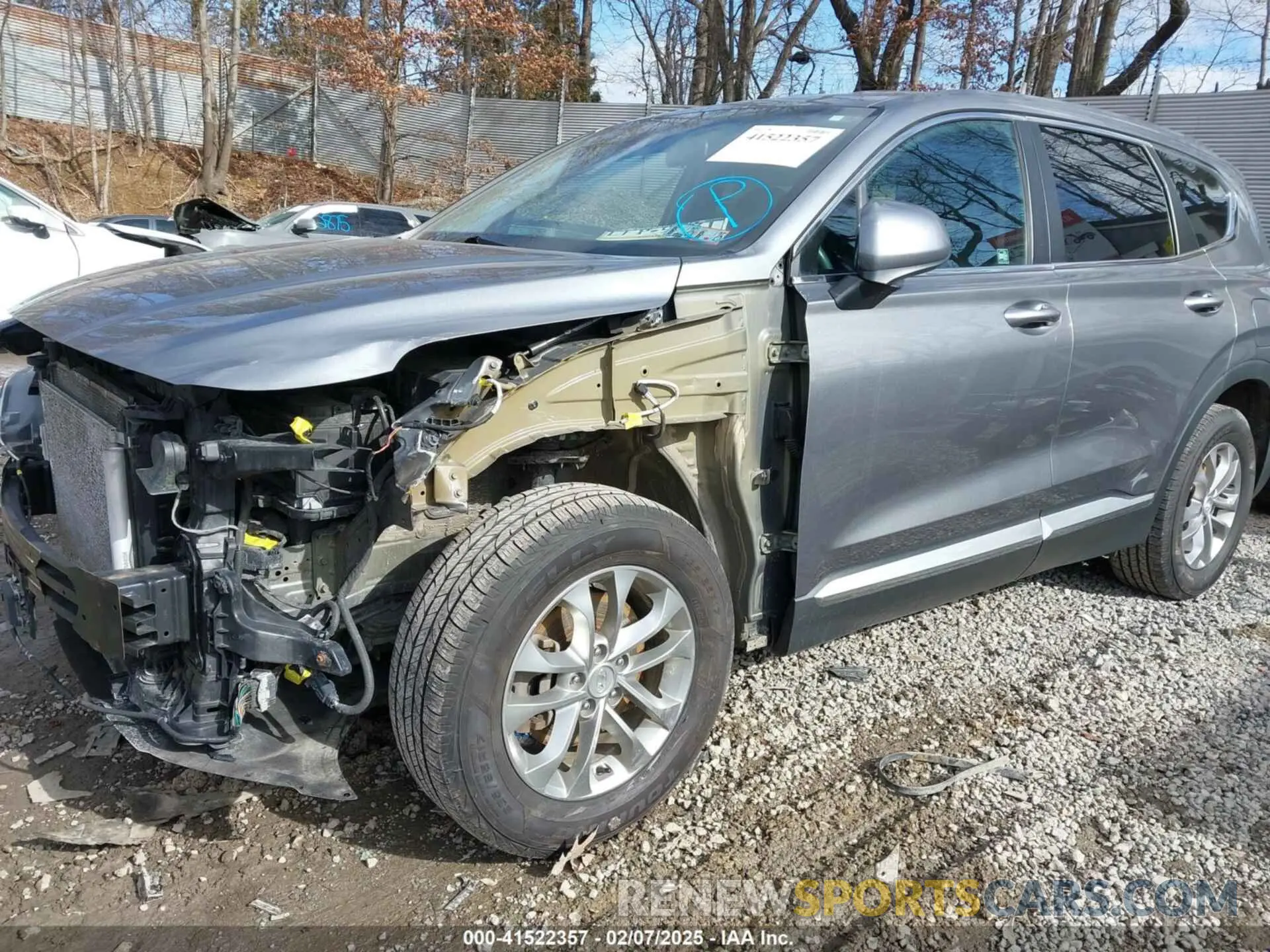 12 Photograph of a damaged car 5NMS2CAD2KH084511 HYUNDAI SANTA FE 2019