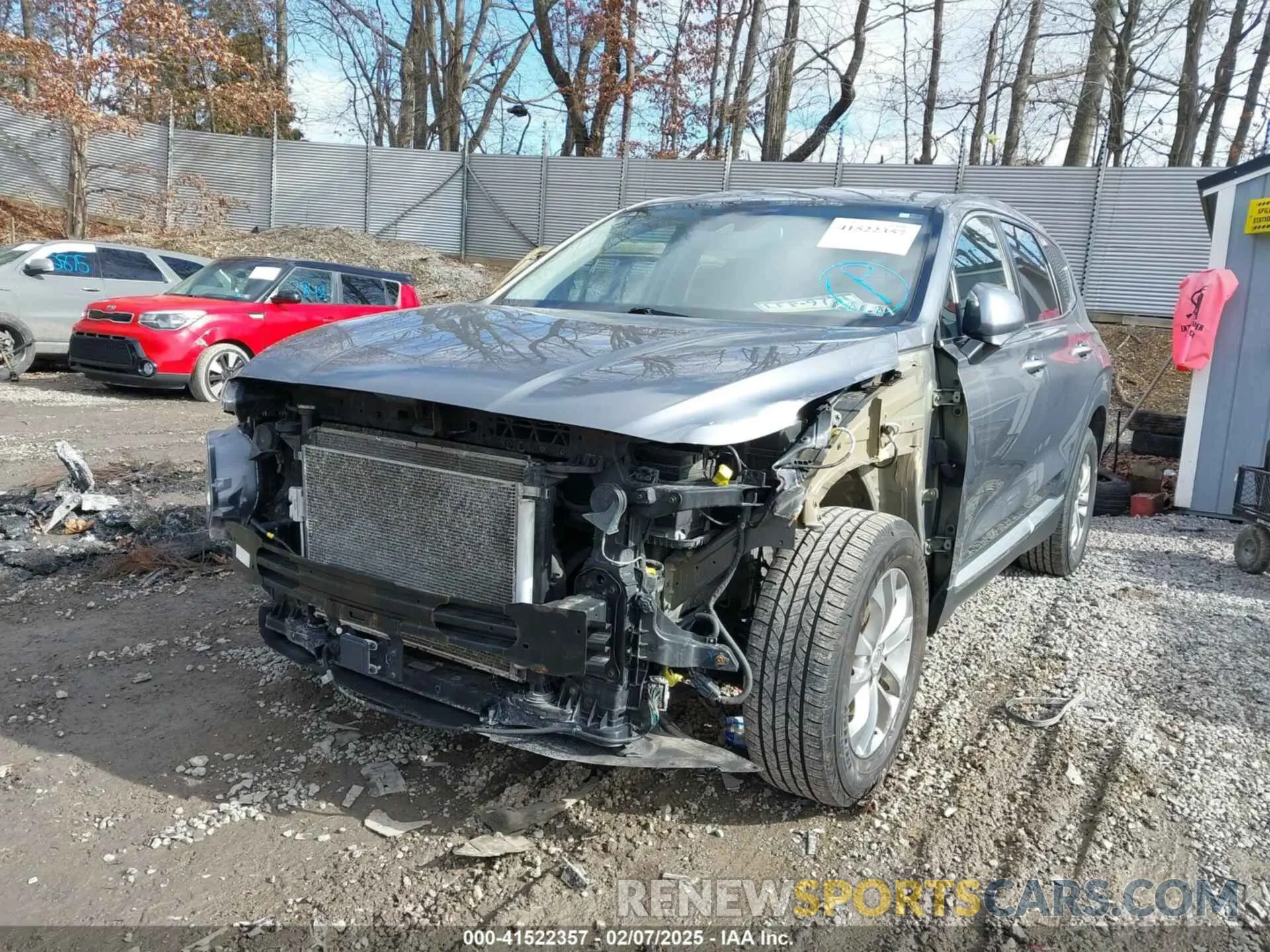 6 Photograph of a damaged car 5NMS2CAD2KH084511 HYUNDAI SANTA FE 2019