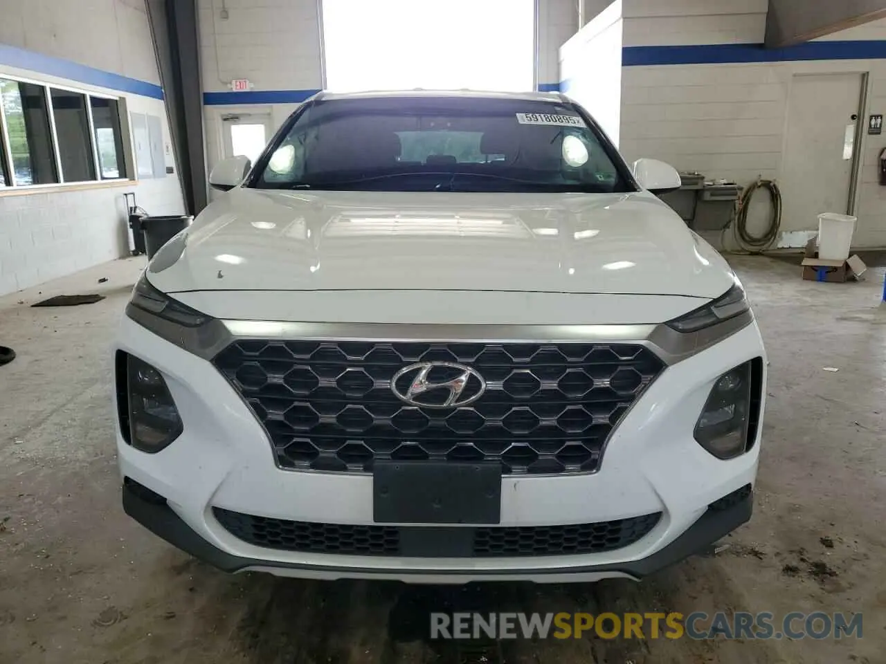 5 Photograph of a damaged car 5NMS2CAD4KH115371 HYUNDAI SANTA FE 2019