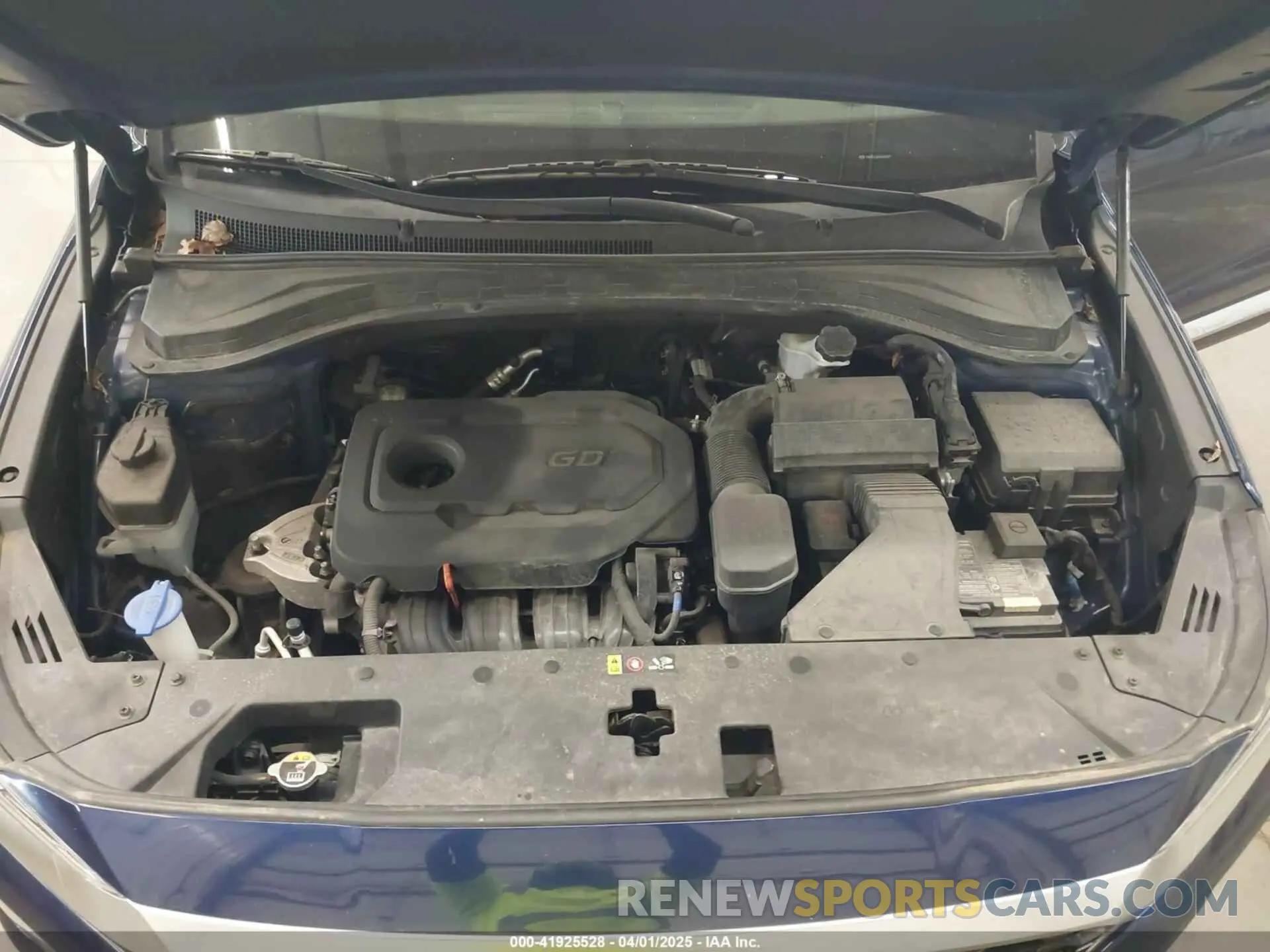 10 Photograph of a damaged car 5NMS2CAD4KH125897 HYUNDAI SANTA FE 2019