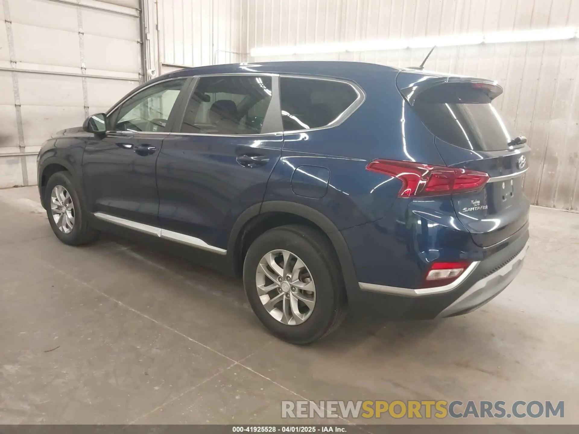 3 Photograph of a damaged car 5NMS2CAD4KH125897 HYUNDAI SANTA FE 2019