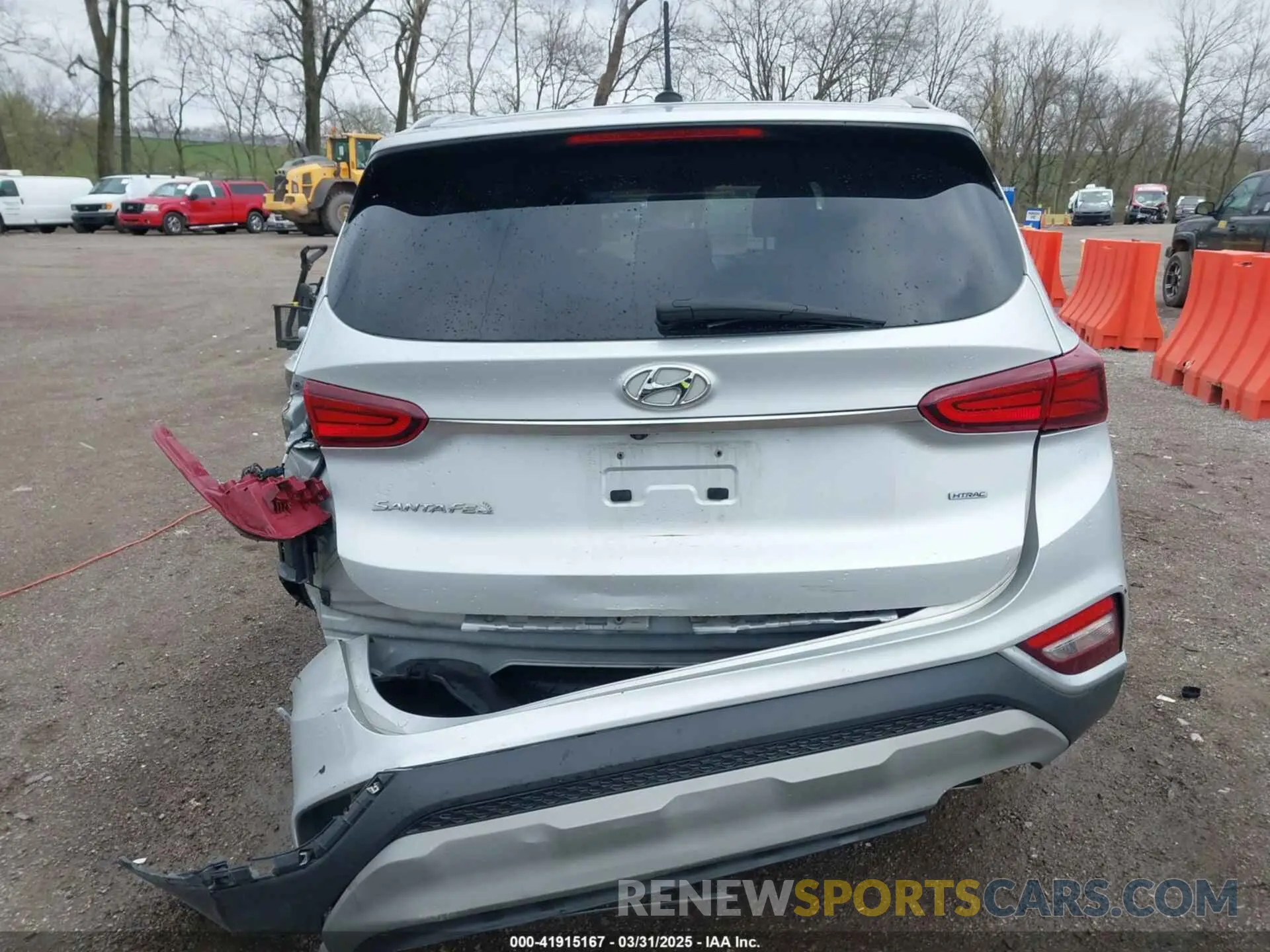 16 Photograph of a damaged car 5NMS2CAD5KH089864 HYUNDAI SANTA FE 2019