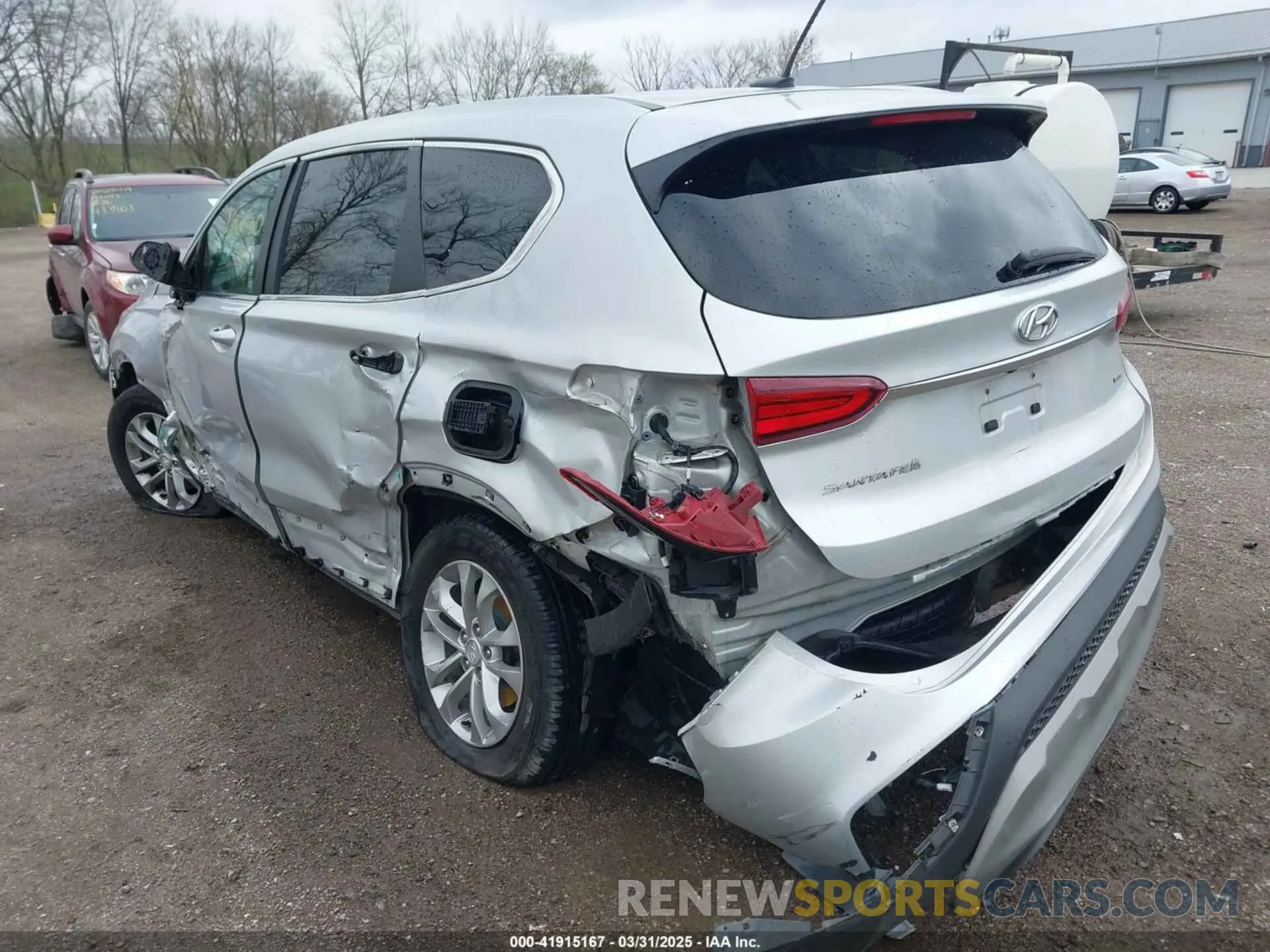 6 Photograph of a damaged car 5NMS2CAD5KH089864 HYUNDAI SANTA FE 2019