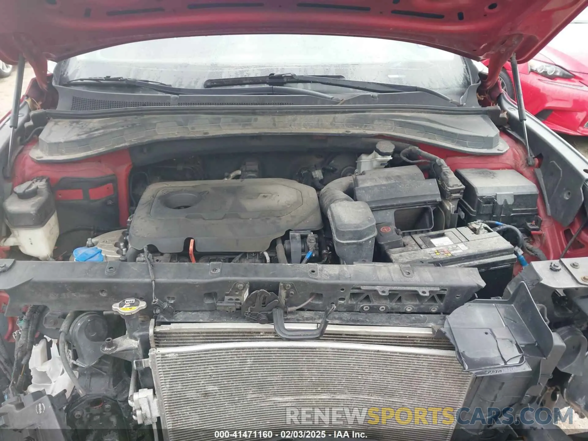 10 Photograph of a damaged car 5NMS2CAD5KH091985 HYUNDAI SANTA FE 2019