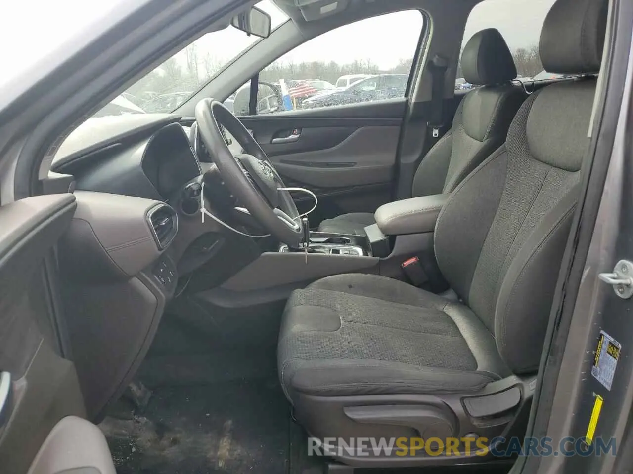 7 Photograph of a damaged car 5NMS2CAD5KH093963 HYUNDAI SANTA FE 2019
