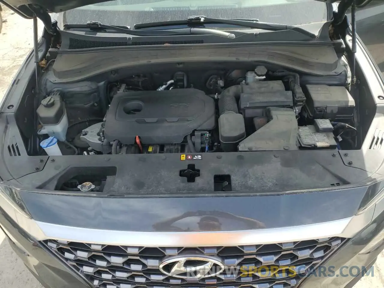 12 Photograph of a damaged car 5NMS2CAD6KH095088 HYUNDAI SANTA FE 2019