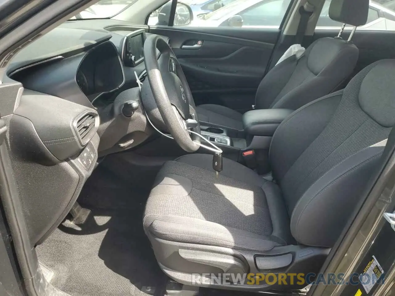 7 Photograph of a damaged car 5NMS2CAD6KH095088 HYUNDAI SANTA FE 2019