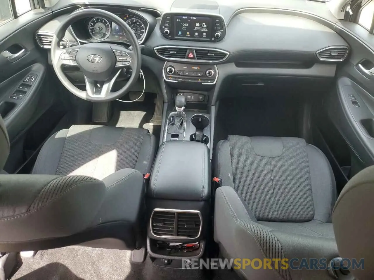 8 Photograph of a damaged car 5NMS2CAD6KH095088 HYUNDAI SANTA FE 2019