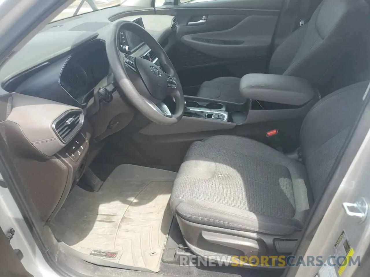 7 Photograph of a damaged car 5NMS2CAD6KH108020 HYUNDAI SANTA FE 2019