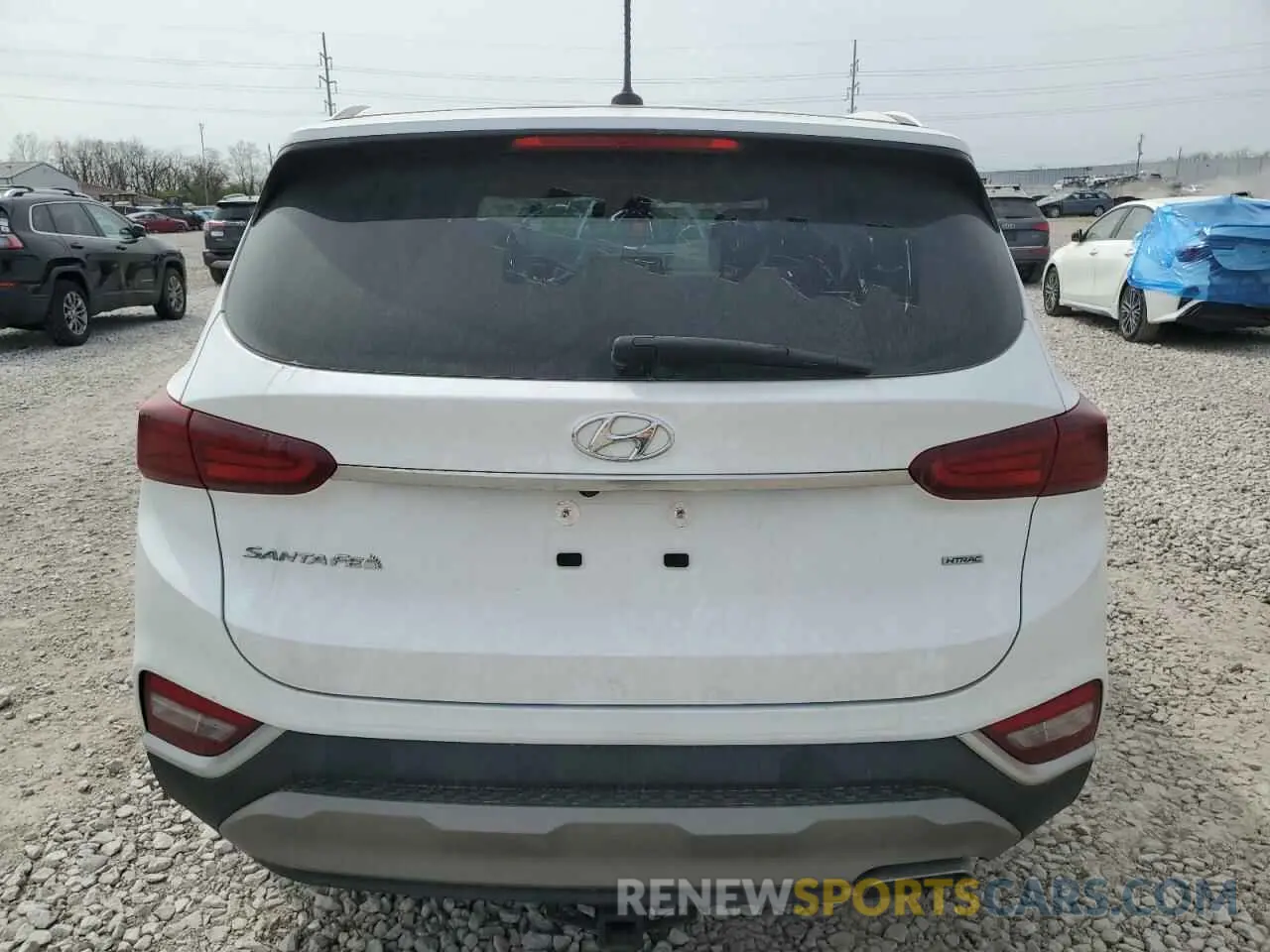 6 Photograph of a damaged car 5NMS2CAD7KH097514 HYUNDAI SANTA FE 2019