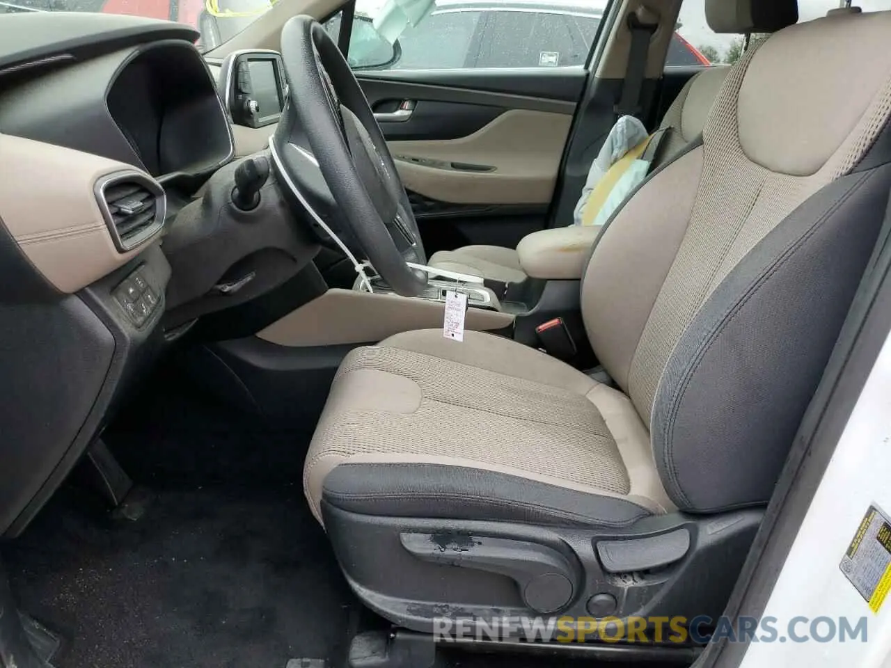 7 Photograph of a damaged car 5NMS2CAD7KH097514 HYUNDAI SANTA FE 2019
