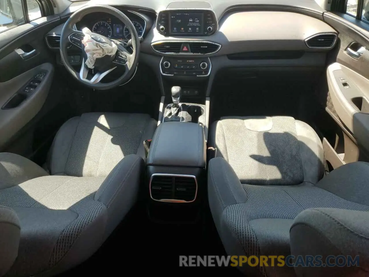 8 Photograph of a damaged car 5NMS2CAD7KH098372 HYUNDAI SANTA FE 2019