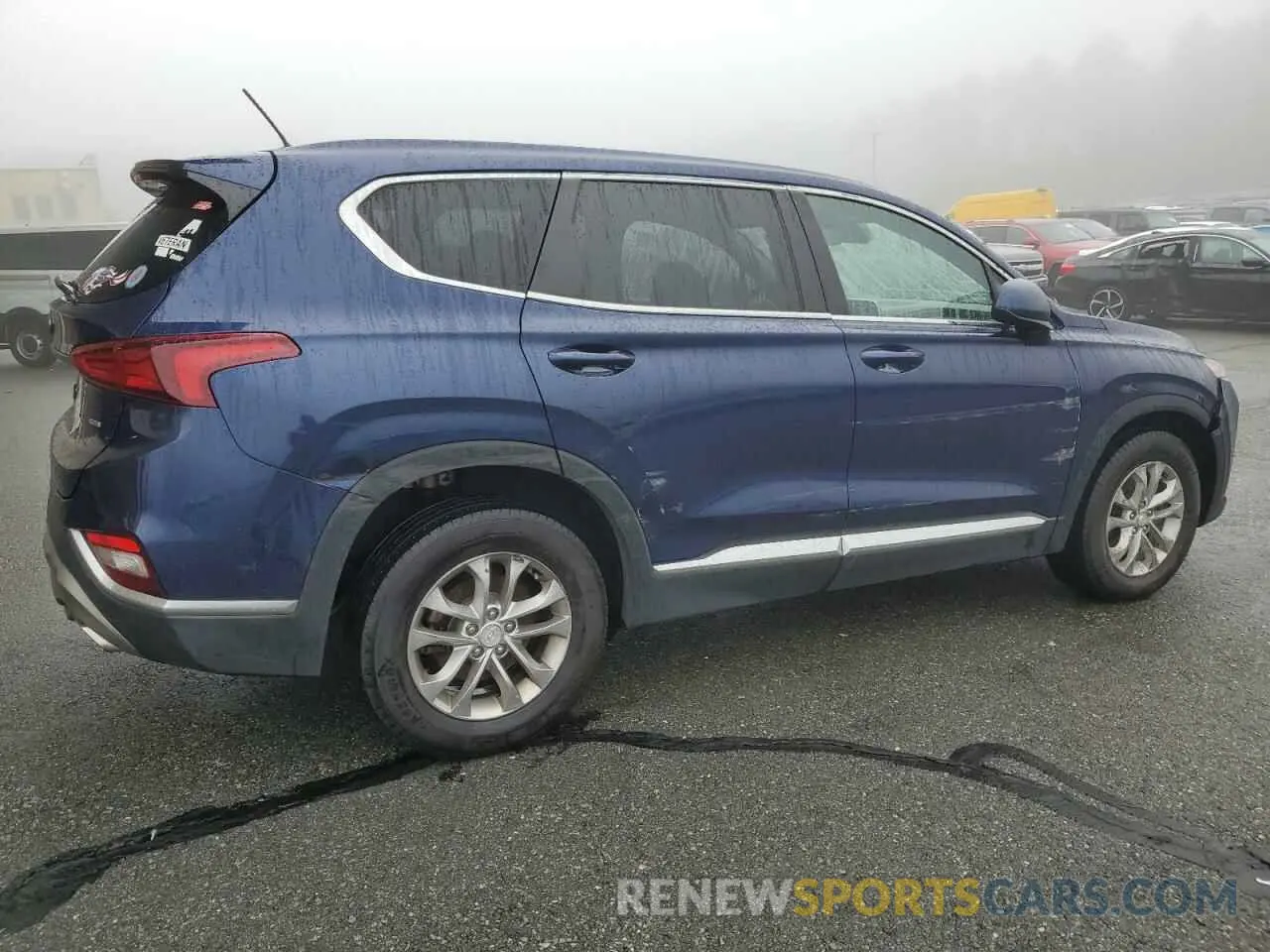 3 Photograph of a damaged car 5NMS2CAD7KH117079 HYUNDAI SANTA FE 2019