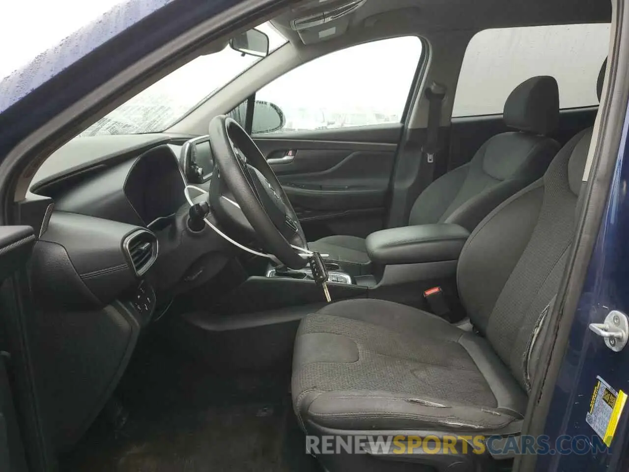 7 Photograph of a damaged car 5NMS2CAD7KH117079 HYUNDAI SANTA FE 2019
