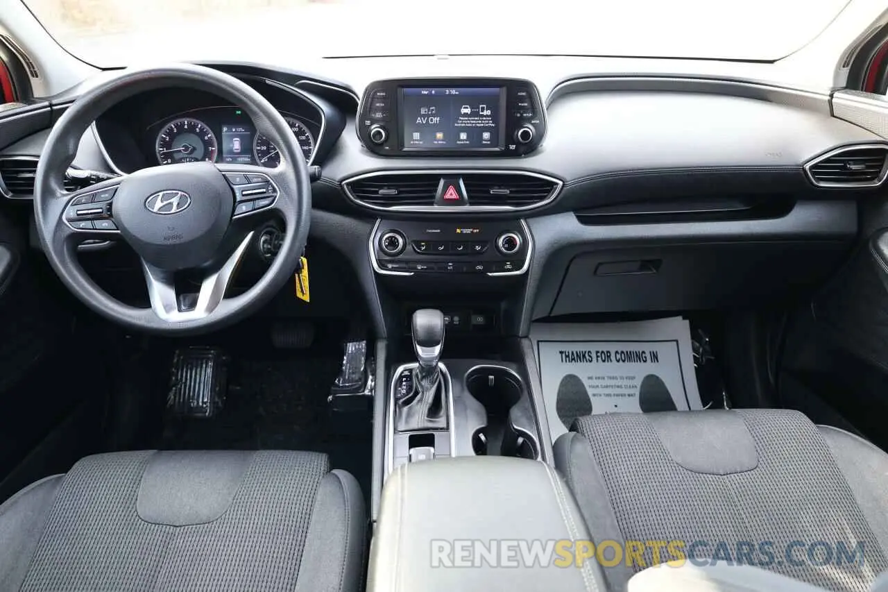 9 Photograph of a damaged car 5NMS2CAD8KH008811 HYUNDAI SANTA FE 2019