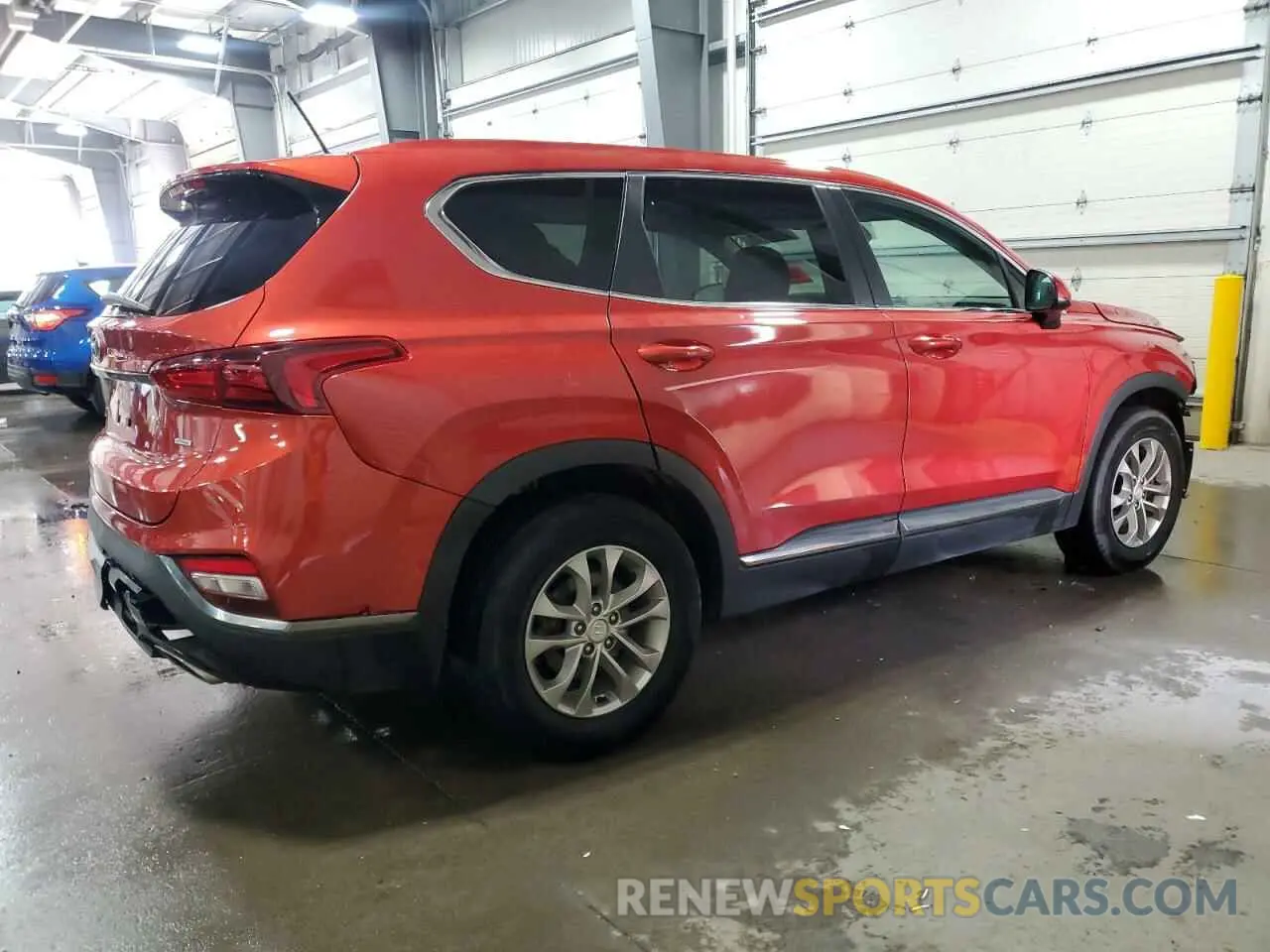 3 Photograph of a damaged car 5NMS2CAD8KH055076 HYUNDAI SANTA FE 2019