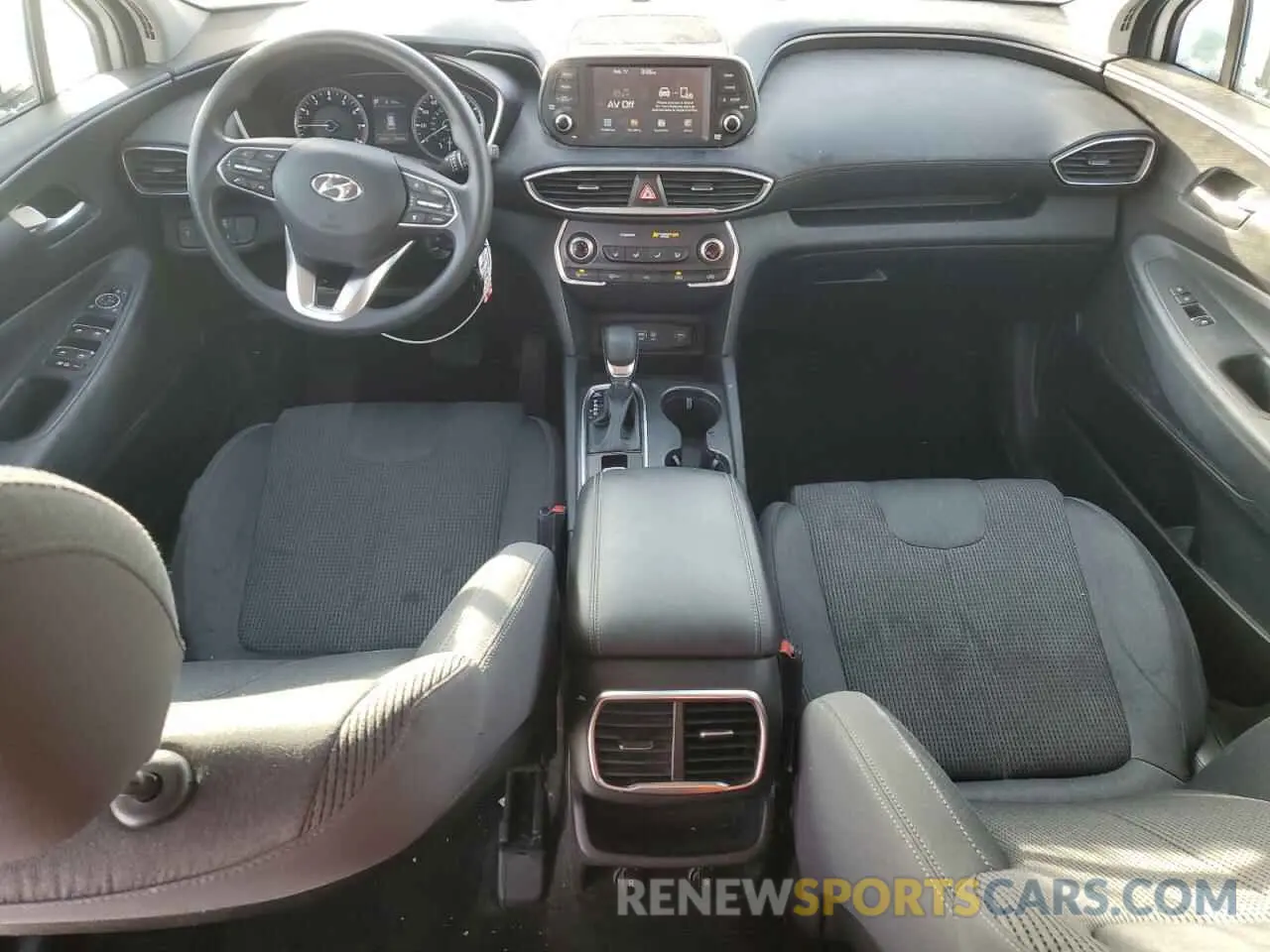 8 Photograph of a damaged car 5NMS2CAD8KH083878 HYUNDAI SANTA FE 2019