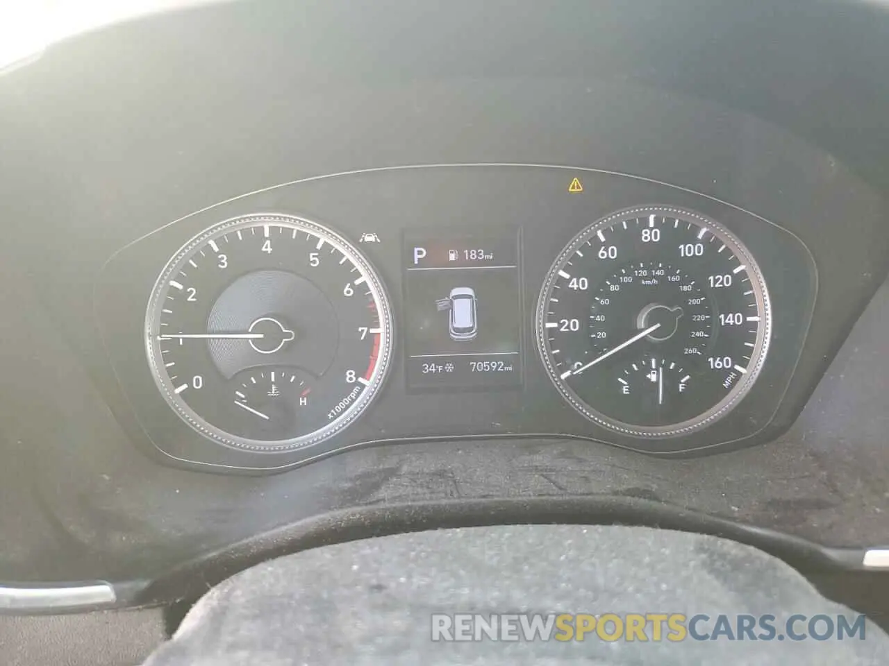 9 Photograph of a damaged car 5NMS2CAD8KH083878 HYUNDAI SANTA FE 2019