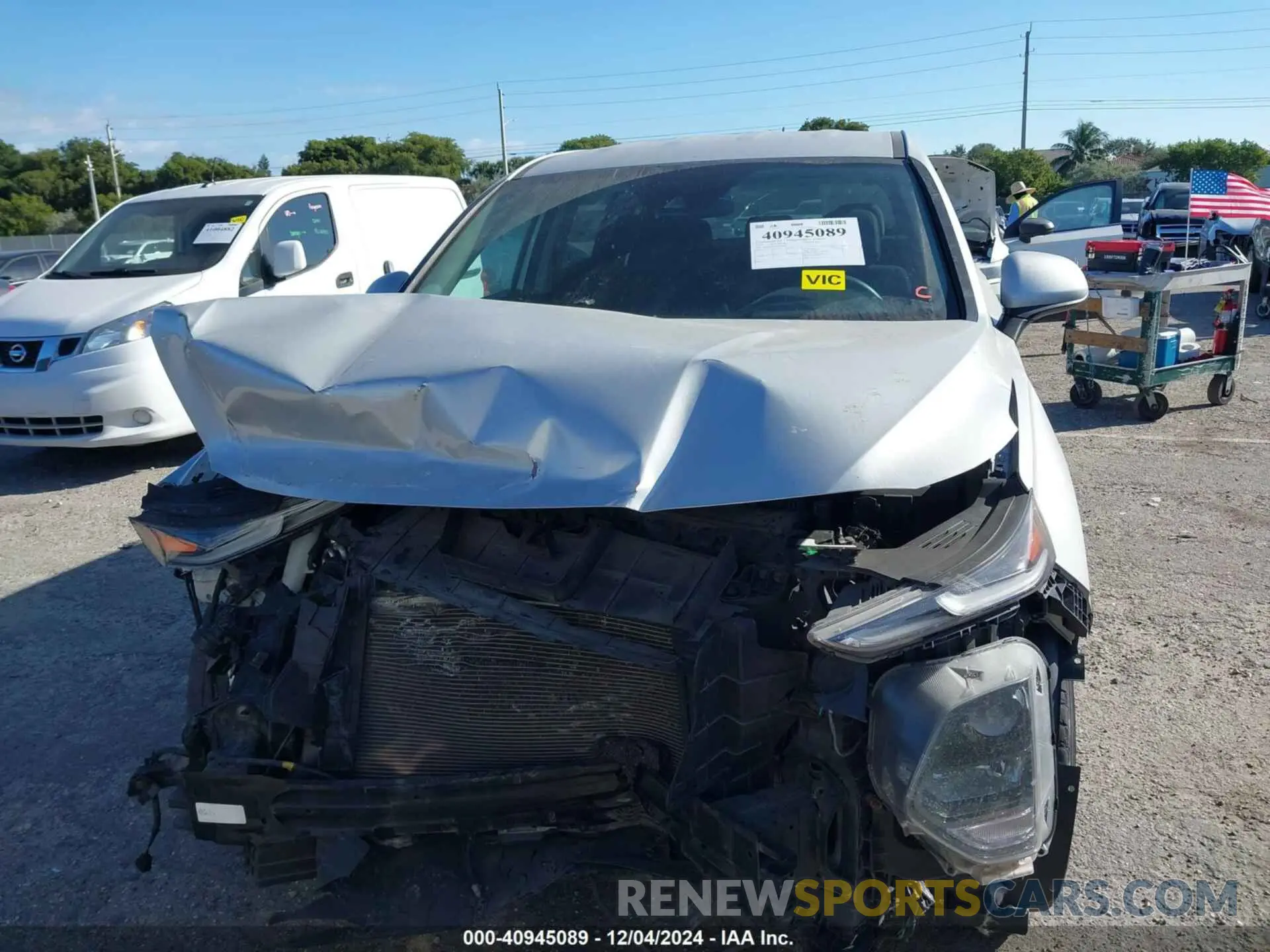 13 Photograph of a damaged car 5NMS2CAD8KH109122 HYUNDAI SANTA FE 2019