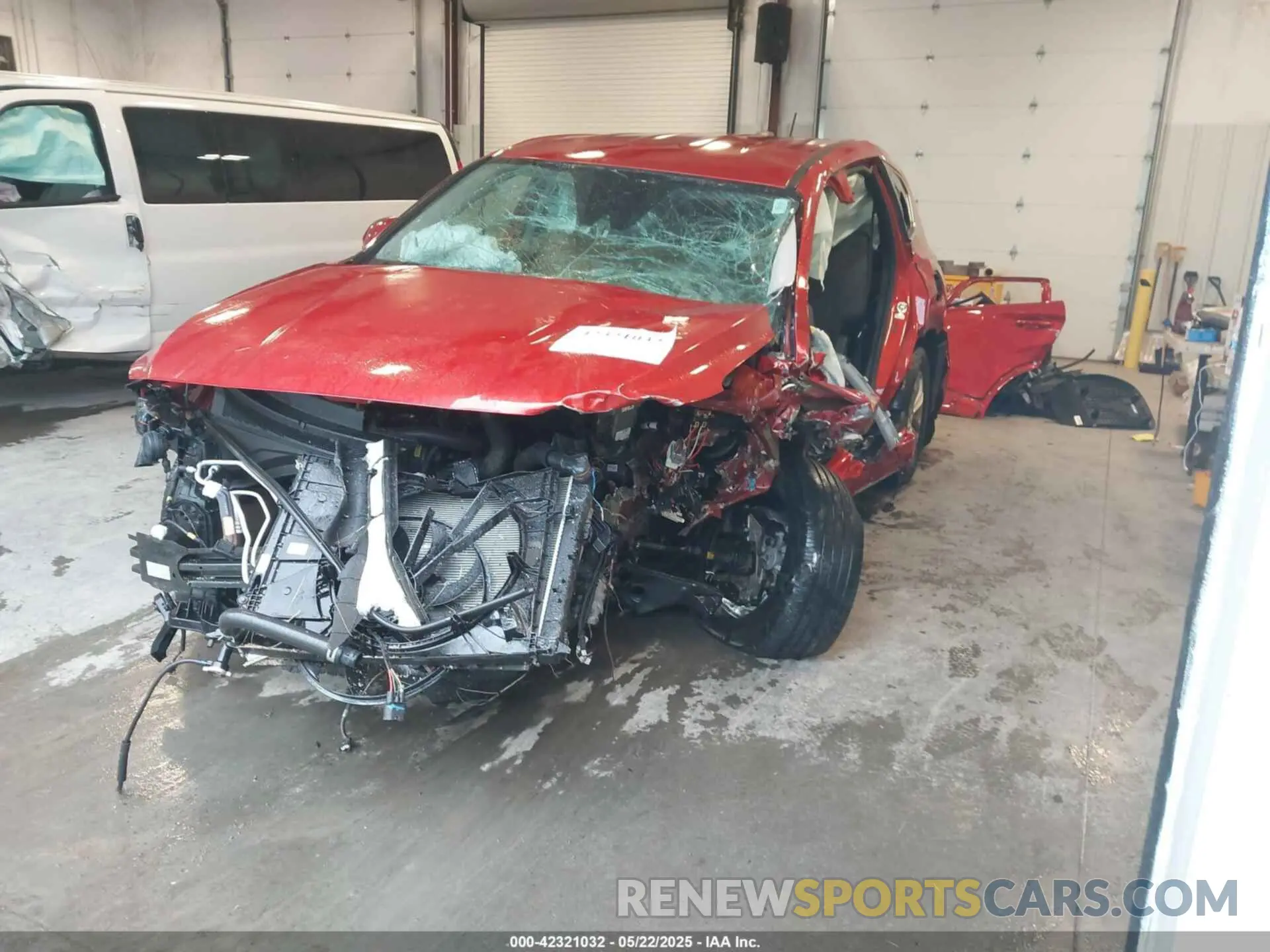 2 Photograph of a damaged car 5NMS2CAD9KH032647 HYUNDAI SANTA FE 2019