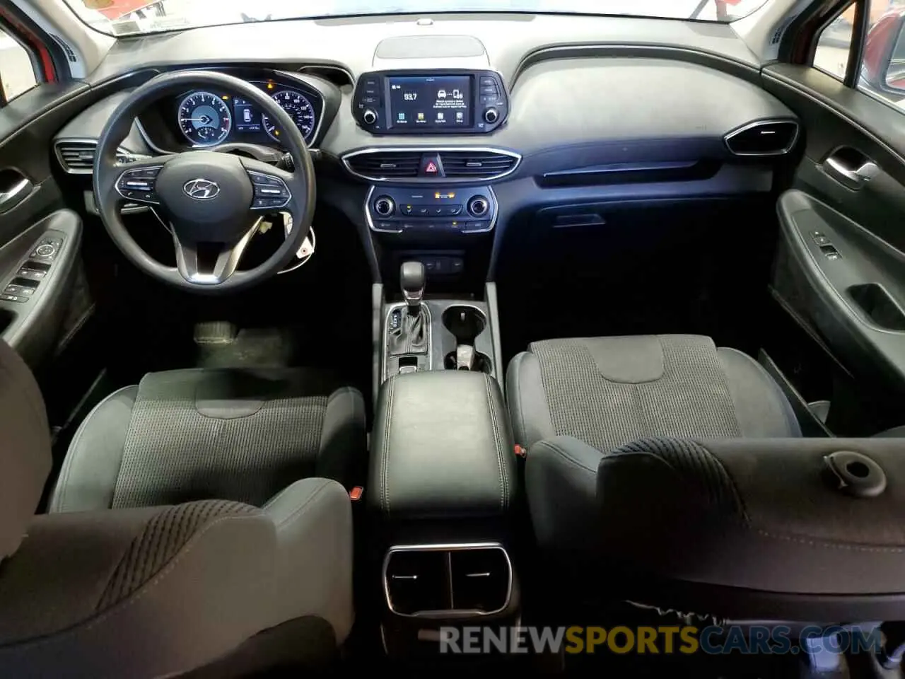 8 Photograph of a damaged car 5NMS2CAD9KH039548 HYUNDAI SANTA FE 2019