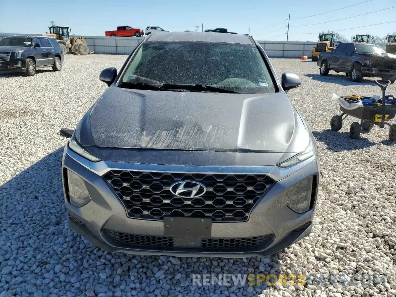 5 Photograph of a damaged car 5NMS2CAD9KH113454 HYUNDAI SANTA FE 2019
