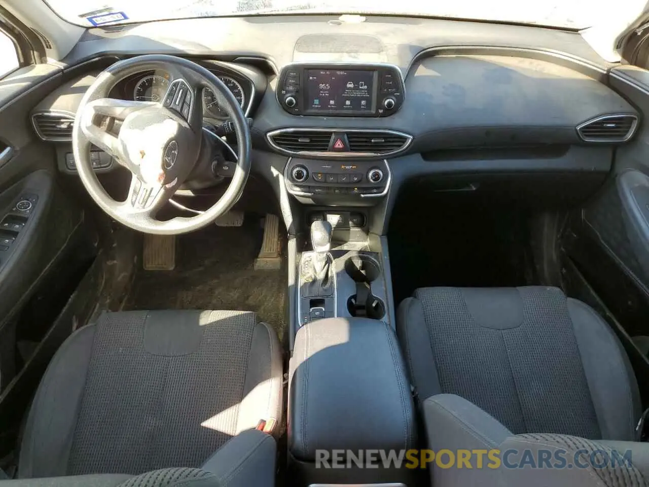8 Photograph of a damaged car 5NMS2CAD9KH113454 HYUNDAI SANTA FE 2019