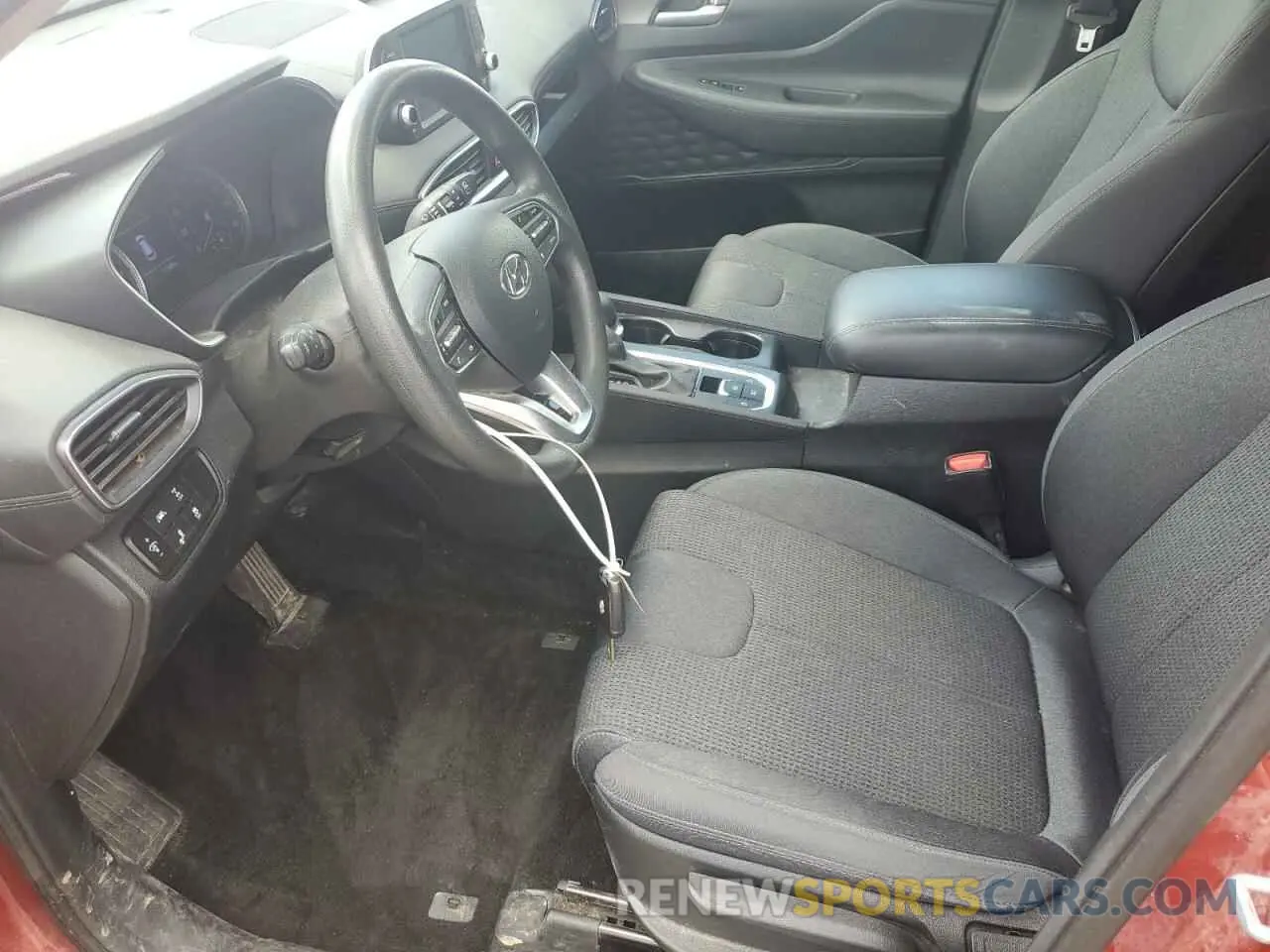7 Photograph of a damaged car 5NMS2CAD9KH116905 HYUNDAI SANTA FE 2019