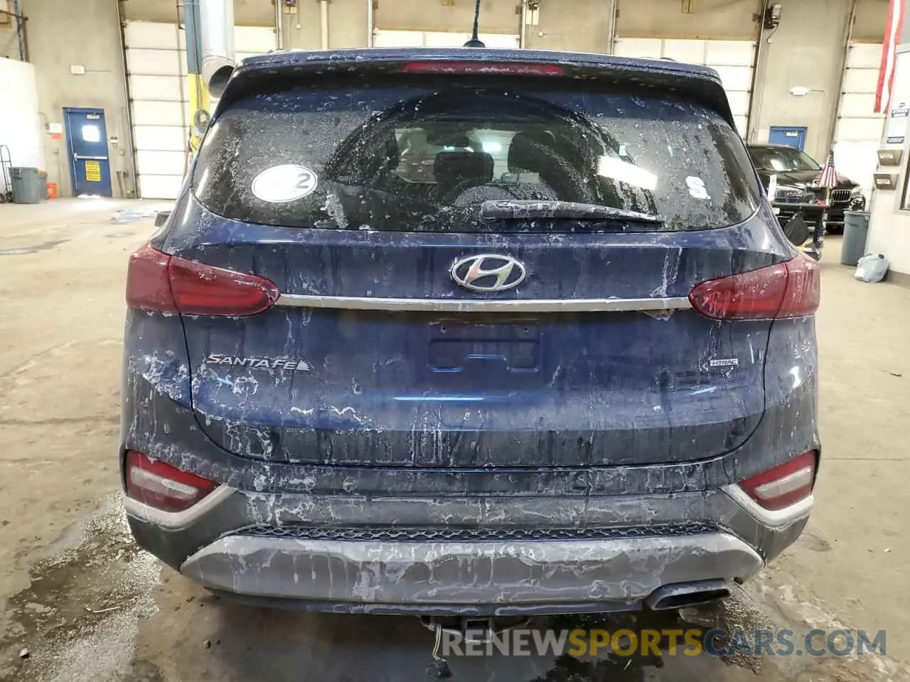 6 Photograph of a damaged car 5NMS2CAD9KH128388 HYUNDAI SANTA FE 2019