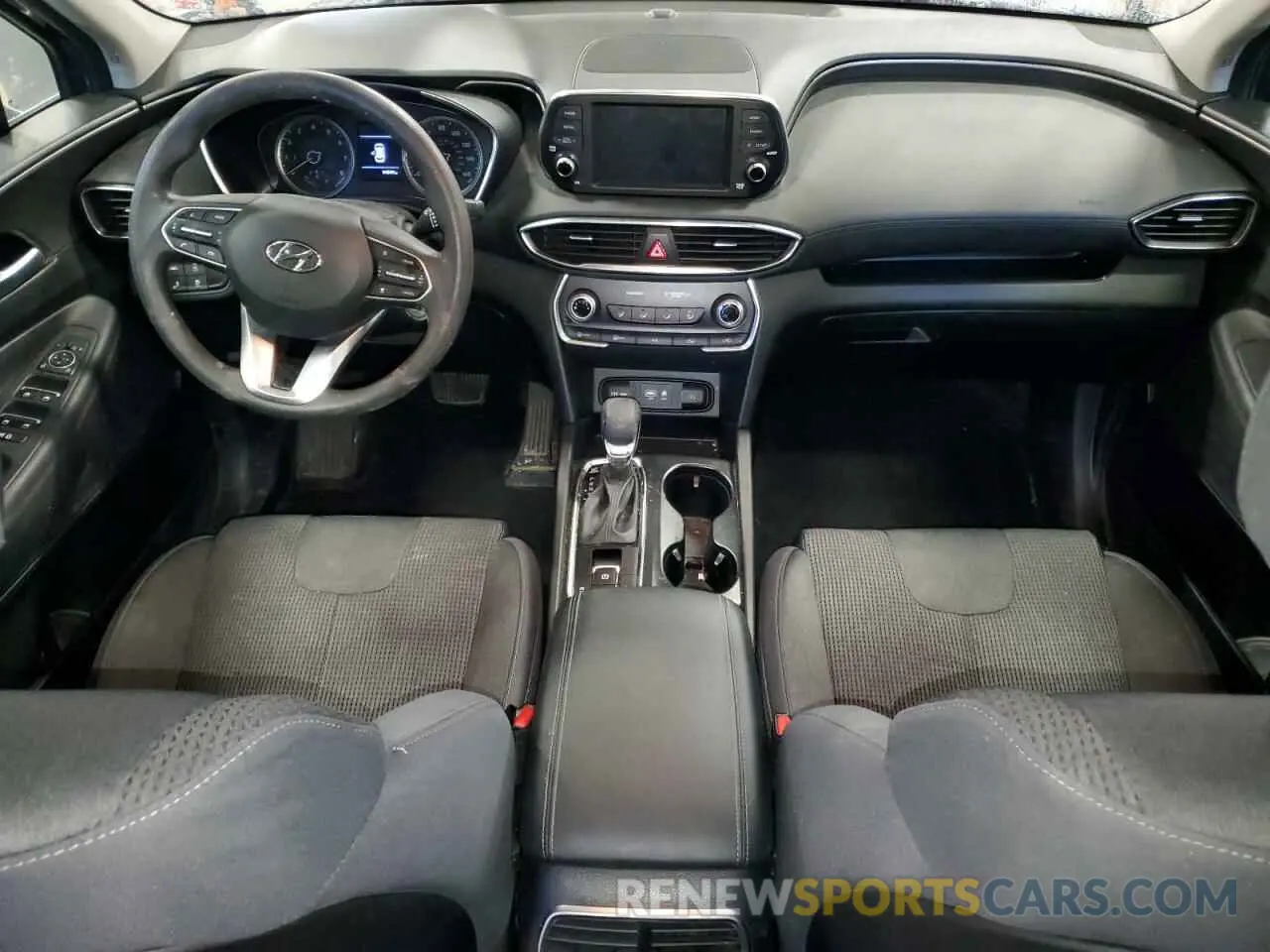 8 Photograph of a damaged car 5NMS2CAD9KH128388 HYUNDAI SANTA FE 2019