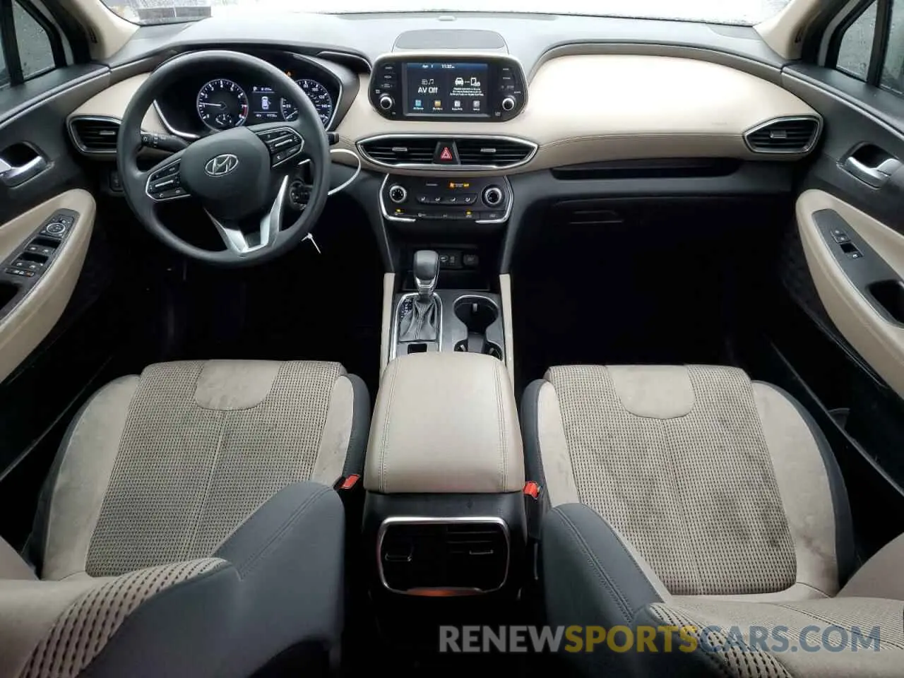 8 Photograph of a damaged car 5NMS2CADXKH003674 HYUNDAI SANTA FE 2019