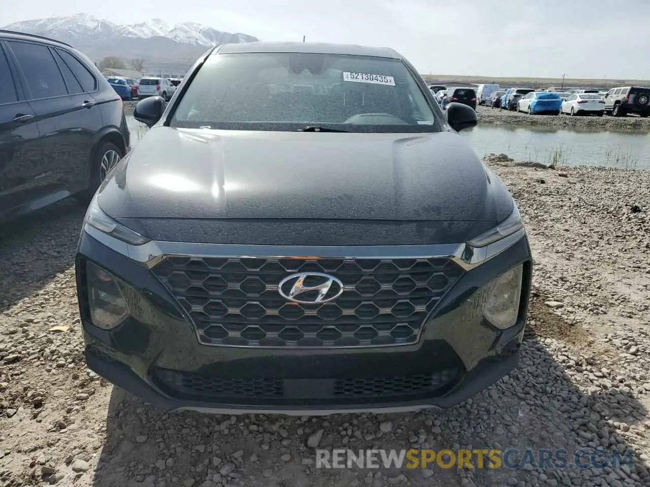 5 Photograph of a damaged car 5NMS2CADXKH036349 HYUNDAI SANTA FE 2019